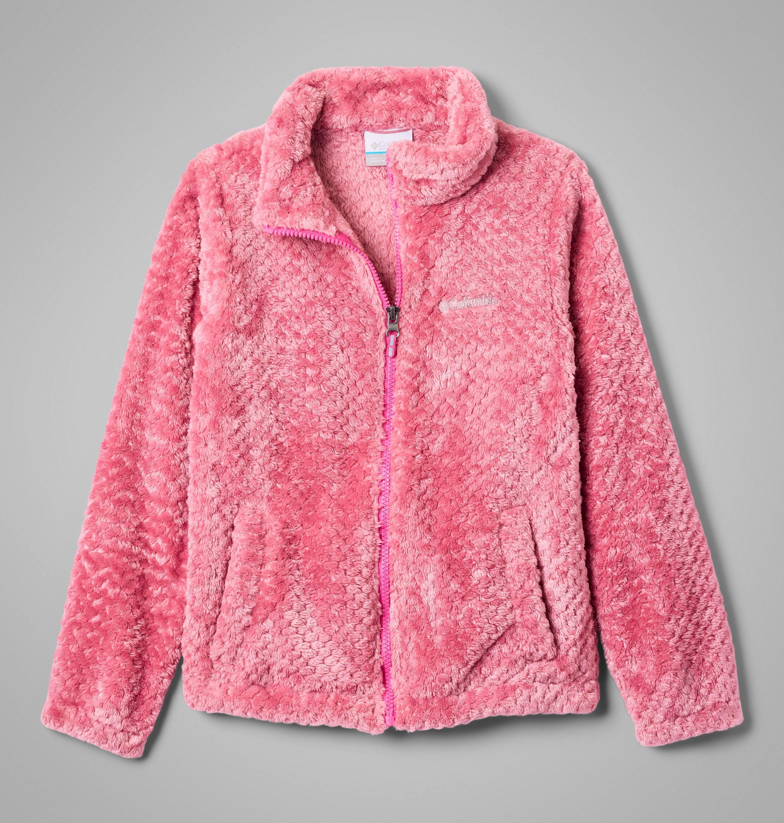 Girls' Fire Side Sherpa Jacket | 661 | XXS 1