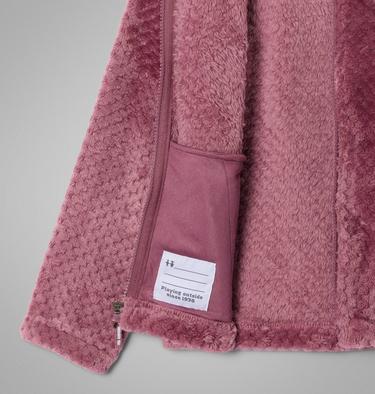 Youth Fire Side Fleece Jacket , Color: Antique Mauve, image 3