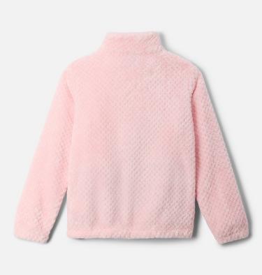 Girls' Fire Side Sherpa Fleece Jacket, Color: Satin Pink, image 8