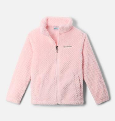 Girls' Fire Side Sherpa Fleece Jacket, Color: Satin Pink, image 7