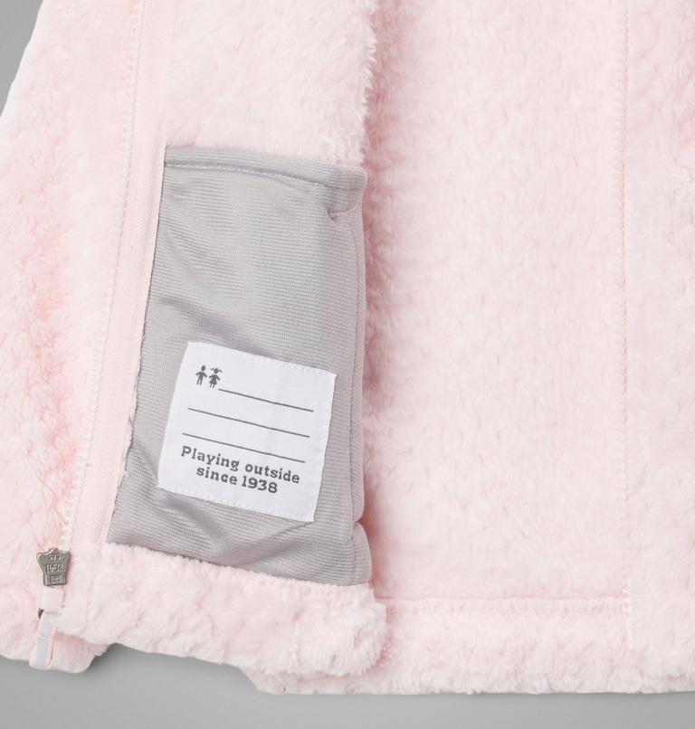 Toddler's Fire Side Fleece Jacket, Color: Satin Pink, image 3