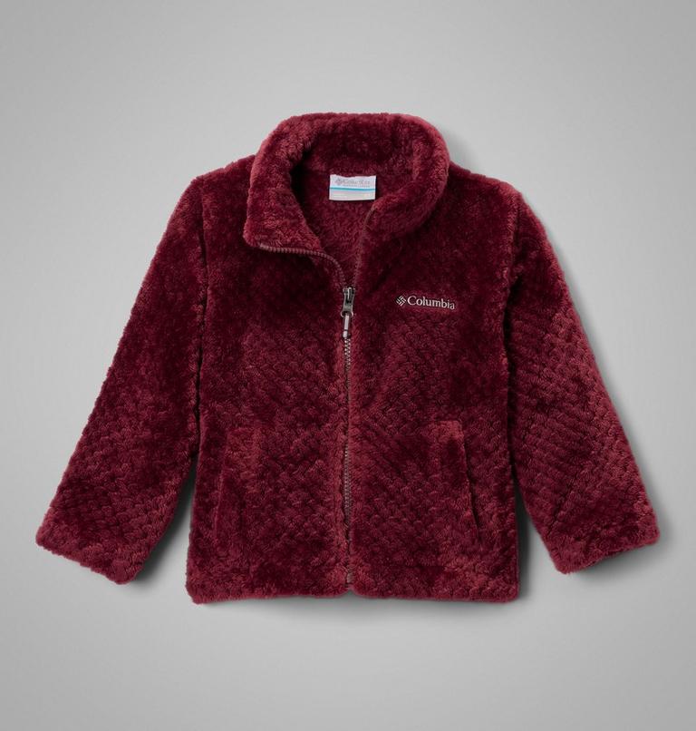 Toddler's Fire Side Fleece Jacket, Color: Rich Wine, image 1