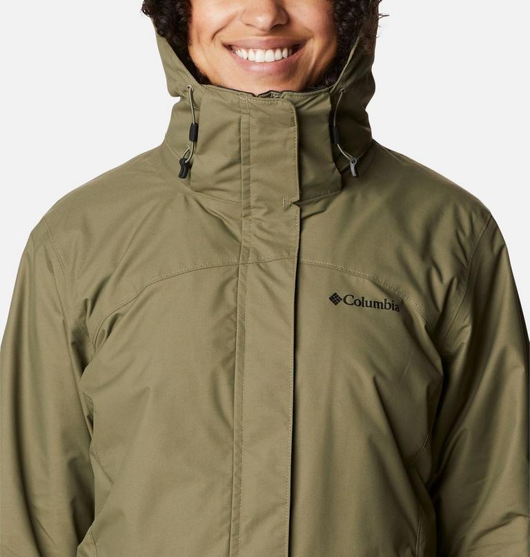 Women's Bugaboo II Fleece 3-in-1 Waterproof Jacket - 2023 COLLECTION, Color: Stone Green, image 4