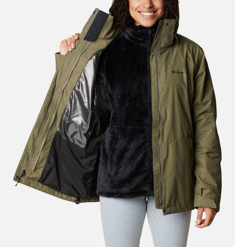 Women's Bugaboo II Fleece 3-in-1 Waterproof Jacket - 2023 COLLECTION, Color: Stone Green, image 5