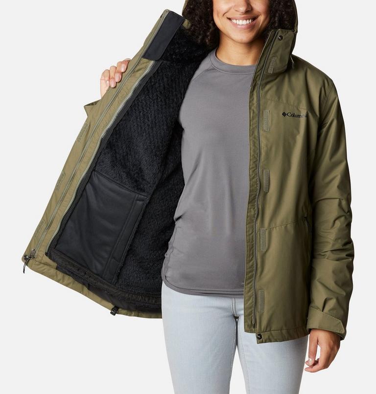 Women's Bugaboo II Fleece 3-in-1 Waterproof Jacket - 2023 COLLECTION, Color: Stone Green, image 7
