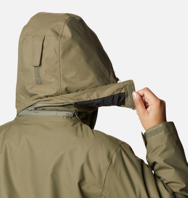 Women's Bugaboo II Fleece 3-in-1 Waterproof Jacket - 2023 COLLECTION, Color: Stone Green, image 8