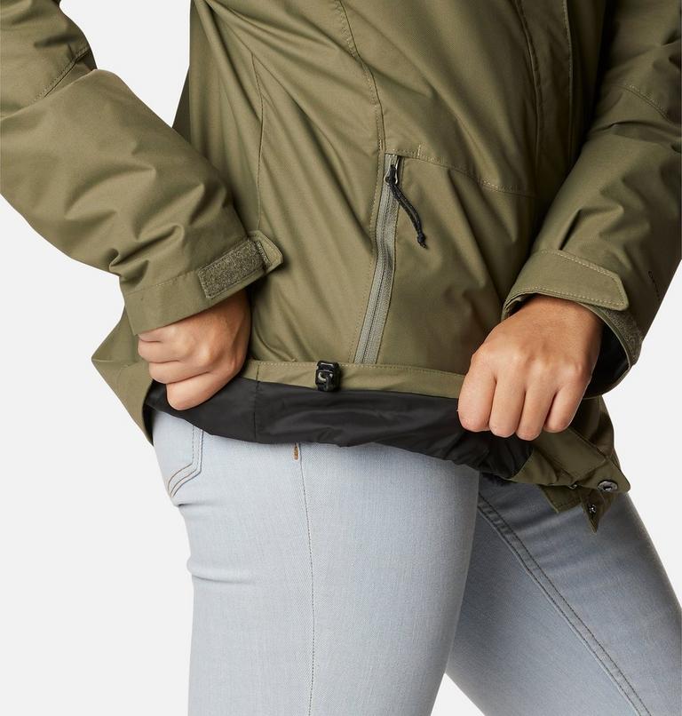 Women's Bugaboo II Fleece 3-in-1 Waterproof Jacket - 2023 COLLECTION, Color: Stone Green, image 10