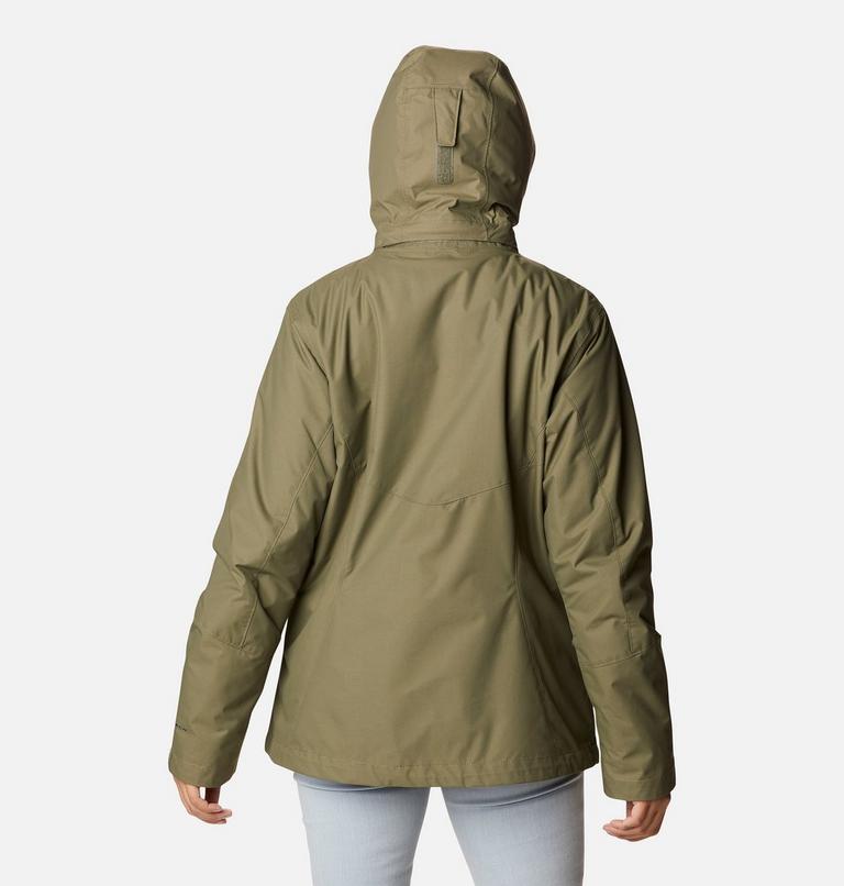 Women's Bugaboo II Fleece 3-in-1 Waterproof Jacket - 2023 COLLECTION, Color: Stone Green, image 2