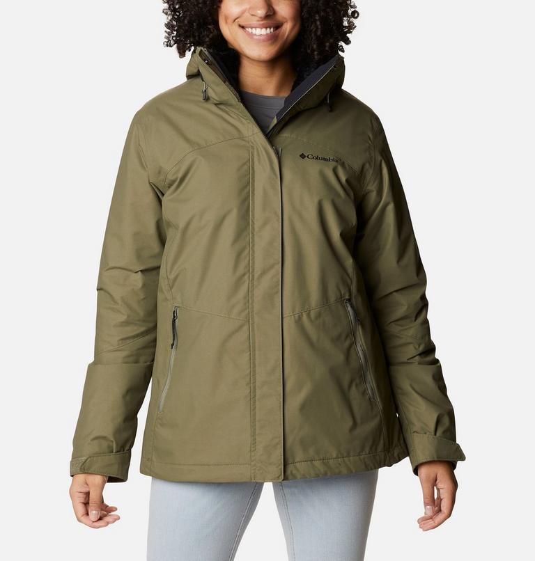 Women's Bugaboo II Fleece 3-in-1 Waterproof Jacket - 2023 COLLECTION, Color: Stone Green, image 1