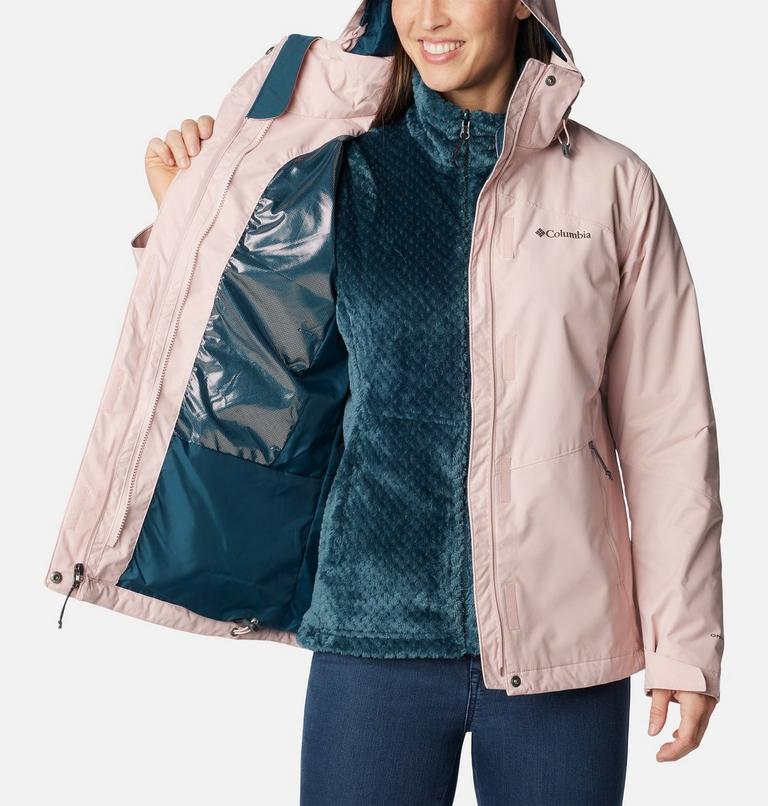 Women's Bugaboo II Fleece 3-in-1 Waterproof Jacket - 2023 COLLECTION, Color: Dusty Pink, image 9