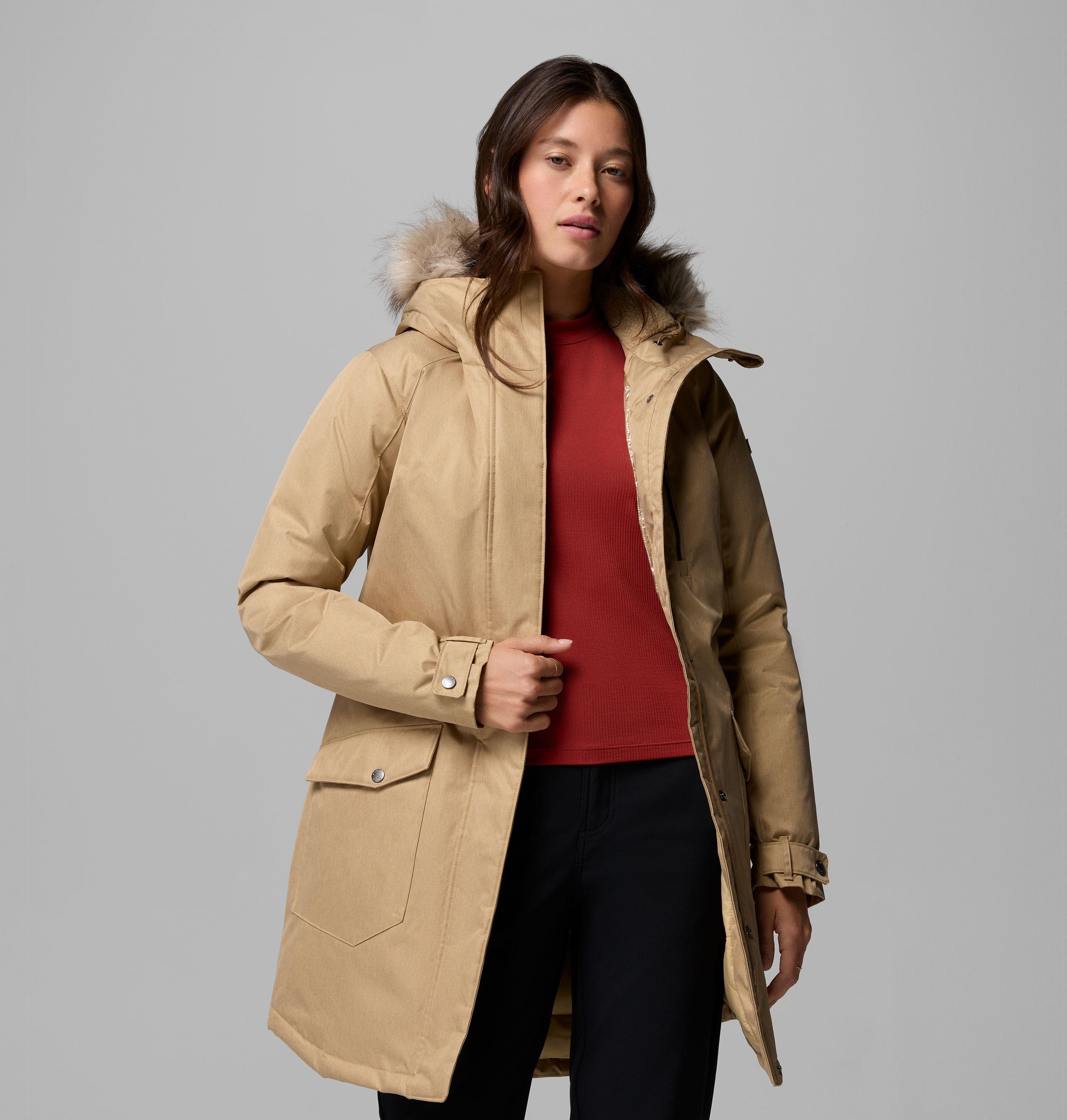 Women's Suttle Mountain Long Insulated Jacket | 215 | S 5