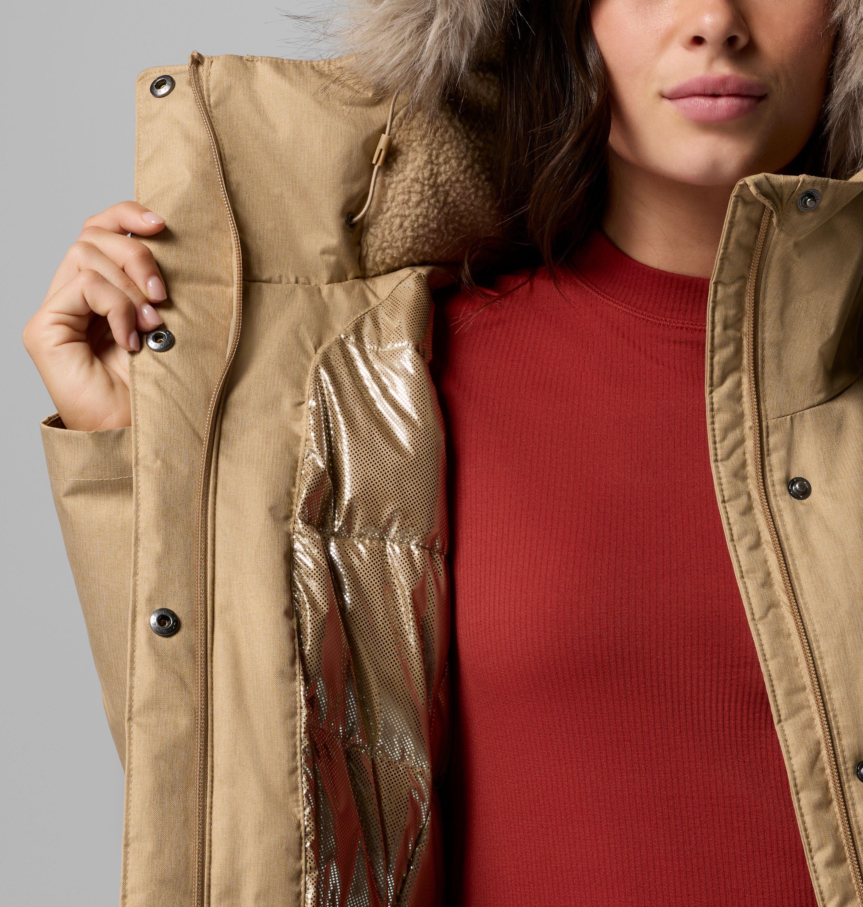 Women's Suttle Mountain Long Insulated Jacket | 215 | S 6