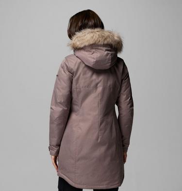 Parka Mi-Longue en Duvet Synth&eacute;tique Suttle Mountain Femme, Color: Iron, image 3