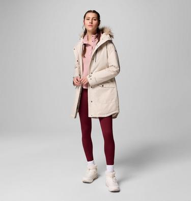 Parka larga de plumón sintético Suttle Mountain para mujer, Color: Dark Stone, image 2