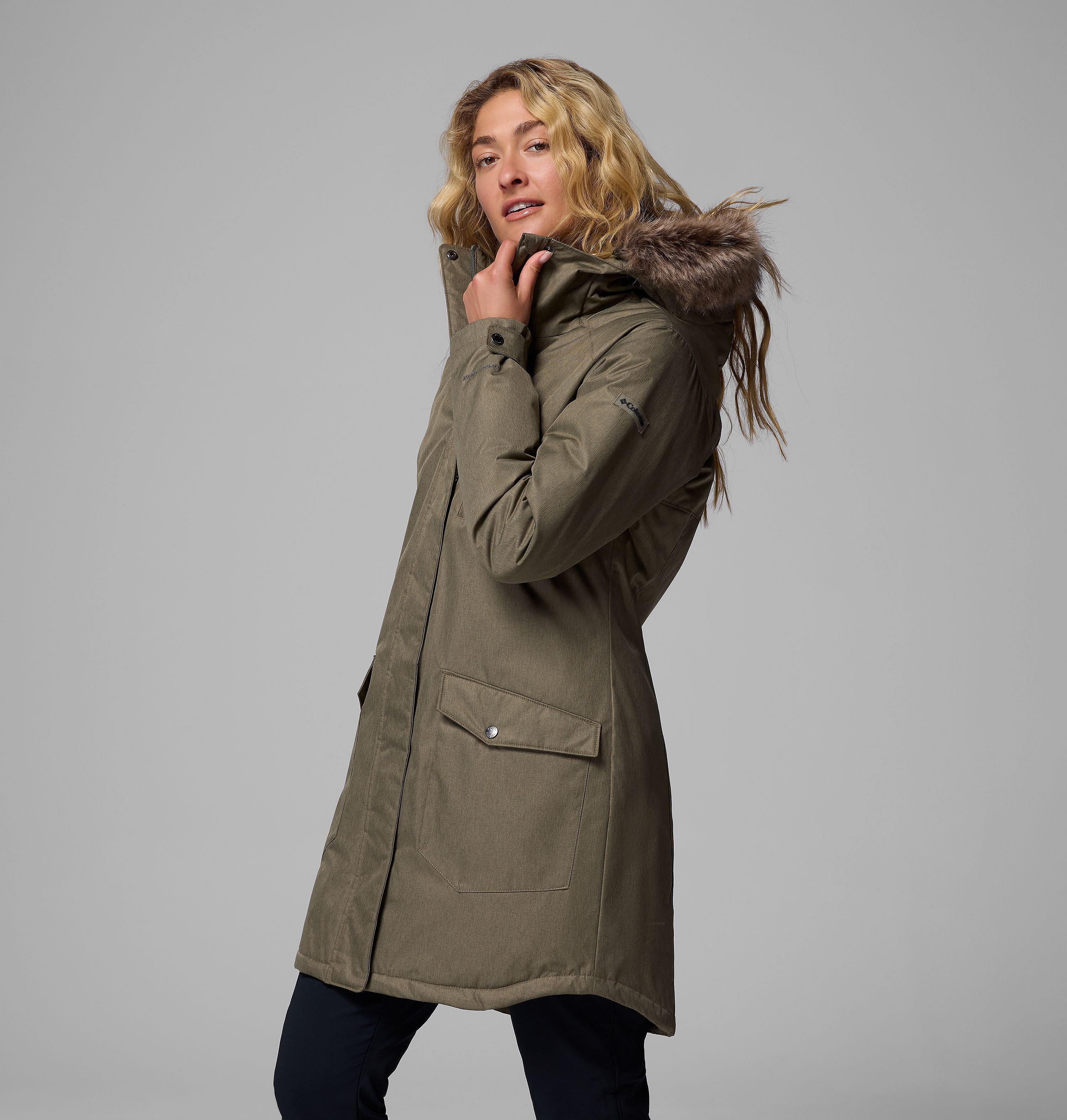 Women's Suttle Mountain Long Insulated Jacket | 398 | L 4