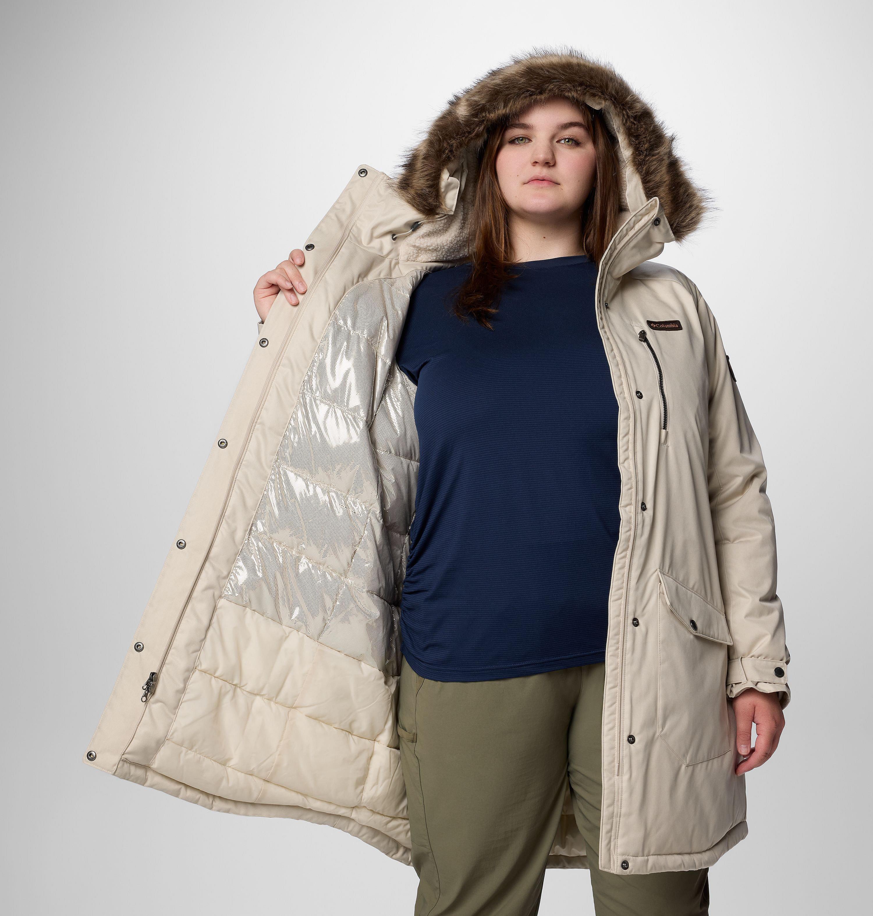 Women's Suttle Mountain Long Insulated Jacket - Plus Size 6