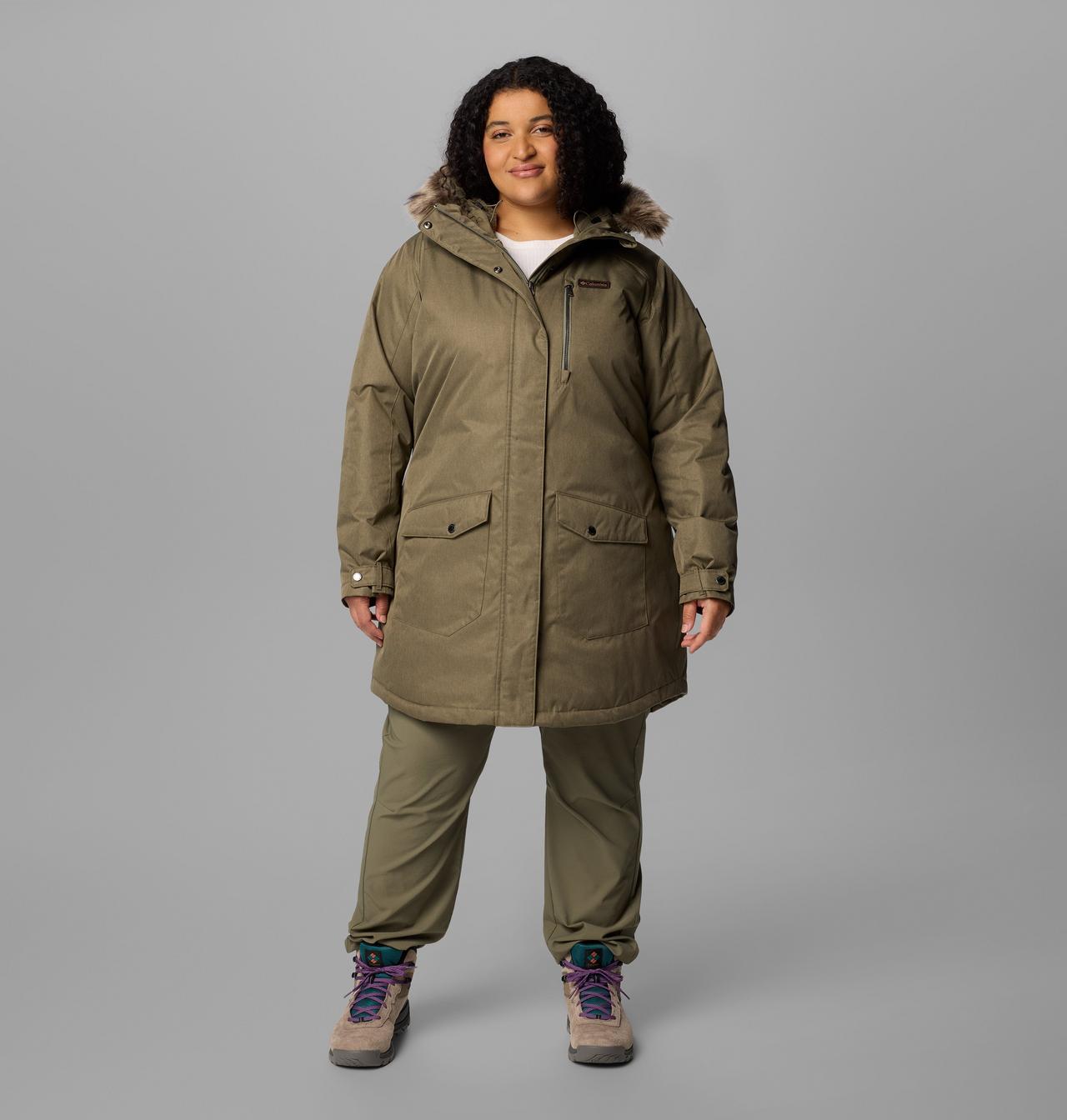 Women's Suttle Mountain™ Long Insulated Jacket - Plus Size 3