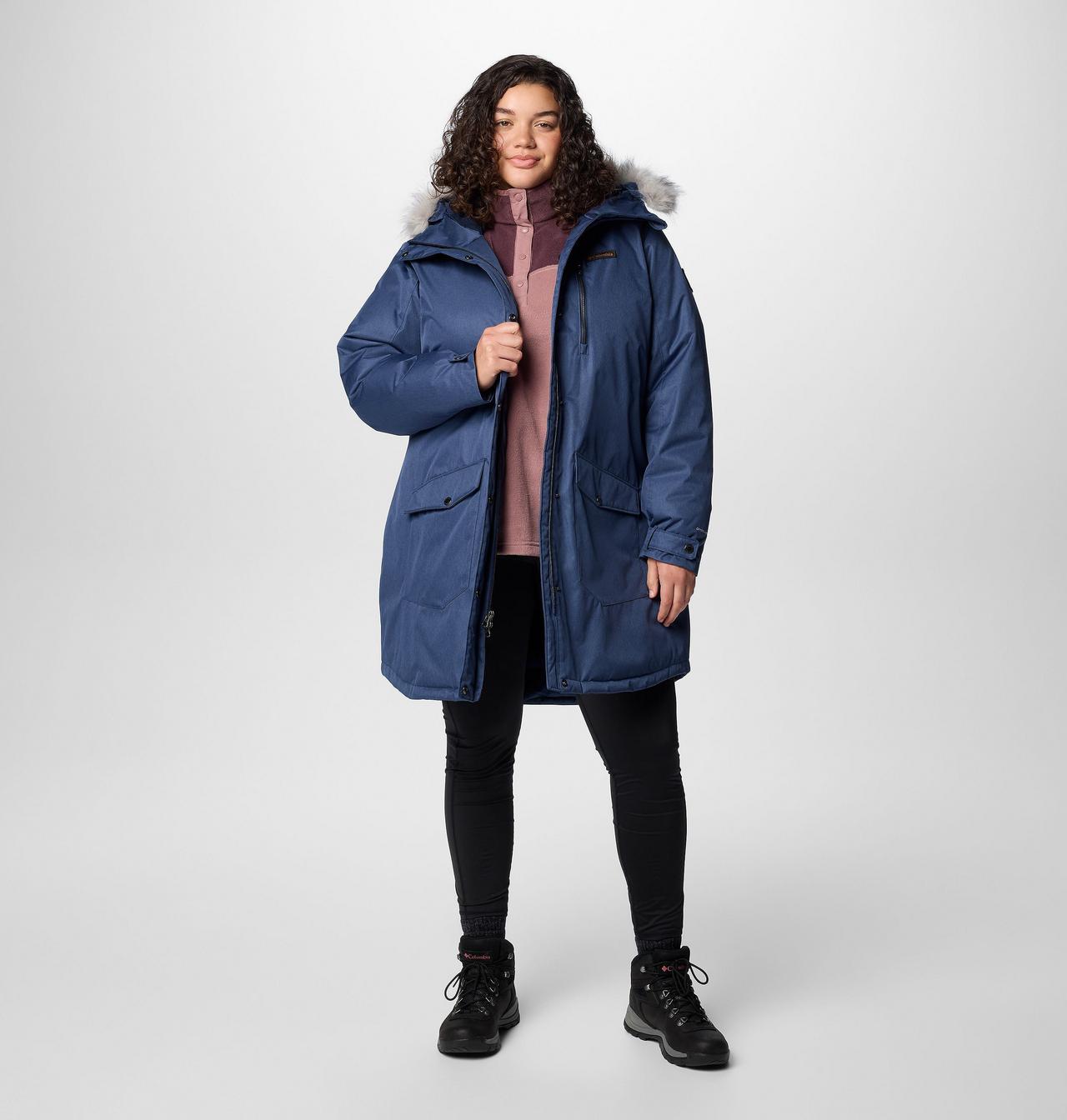 Women's Suttle Mountain™ Long Insulated Jacket - Plus Size 3