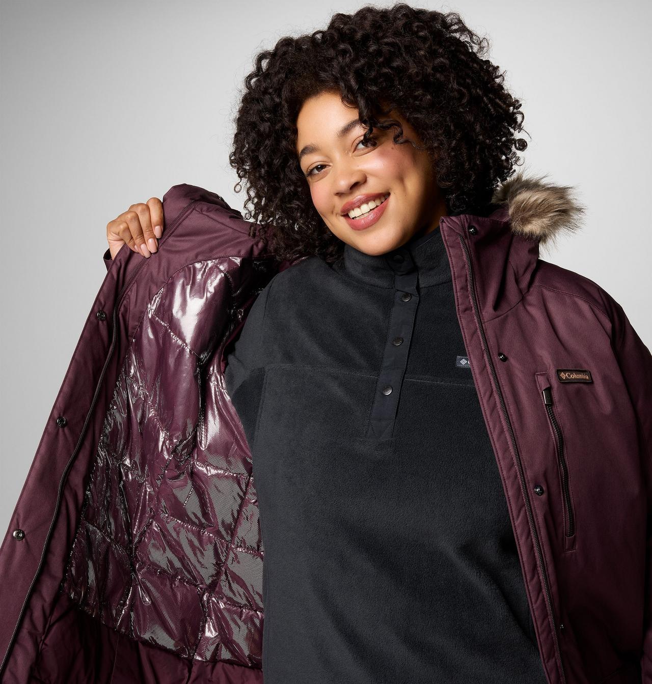 Women's Suttle Mountain™ Long Insulated Jacket - Plus Size 6