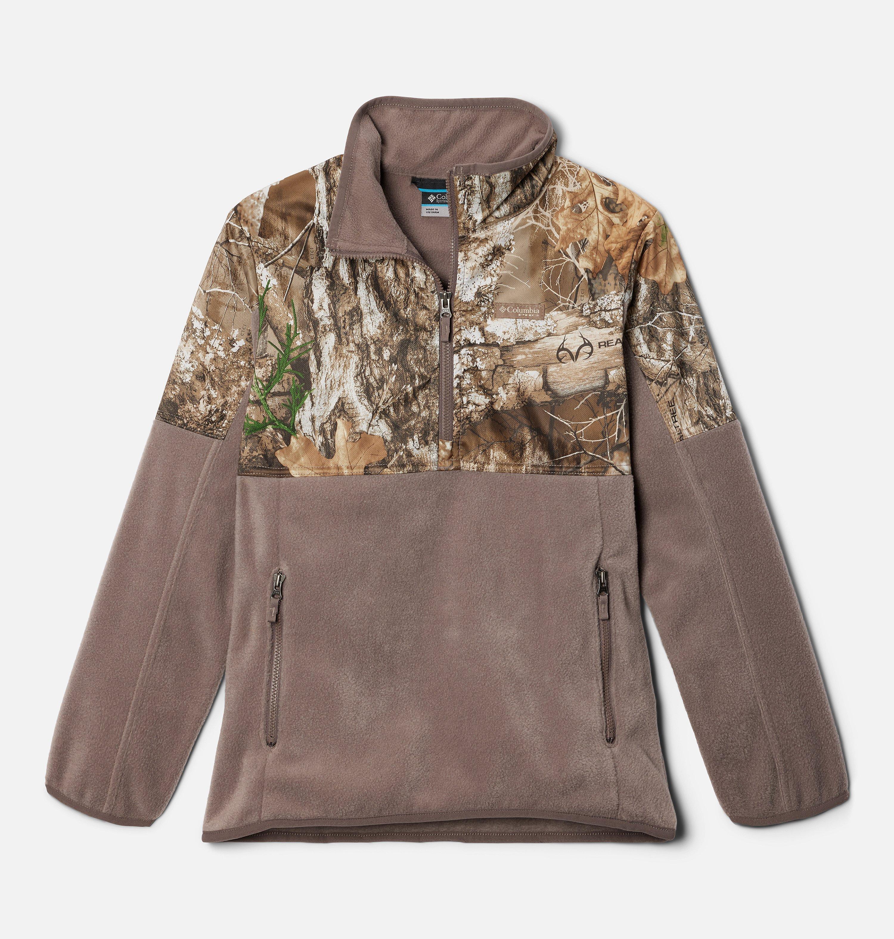 Boys’ PHG™ Overlay 1/4 Zip Fleece Pullover 1