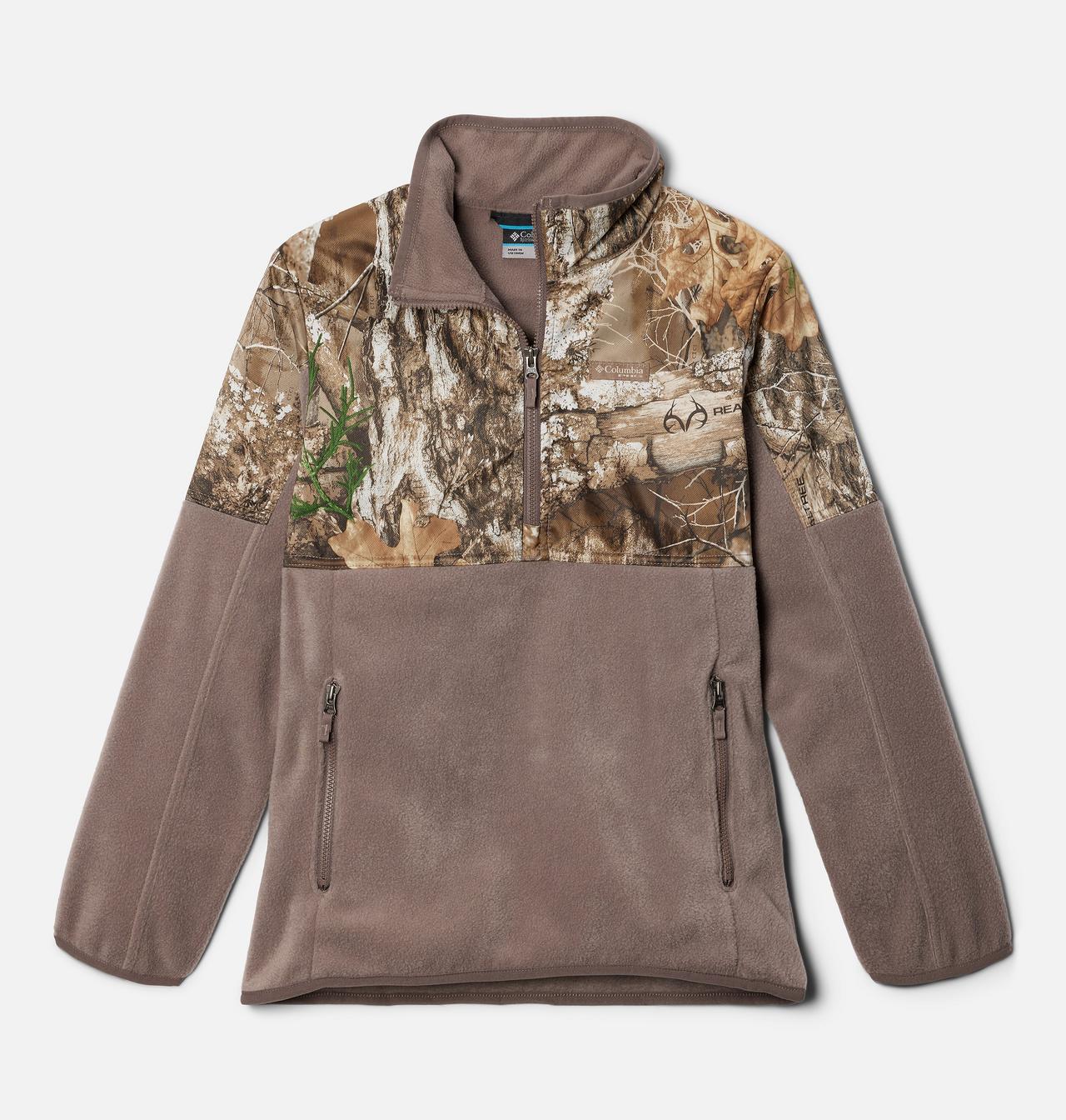 Boys’ PHG™ Overlay 1/4 Zip Fleece Pullover 1