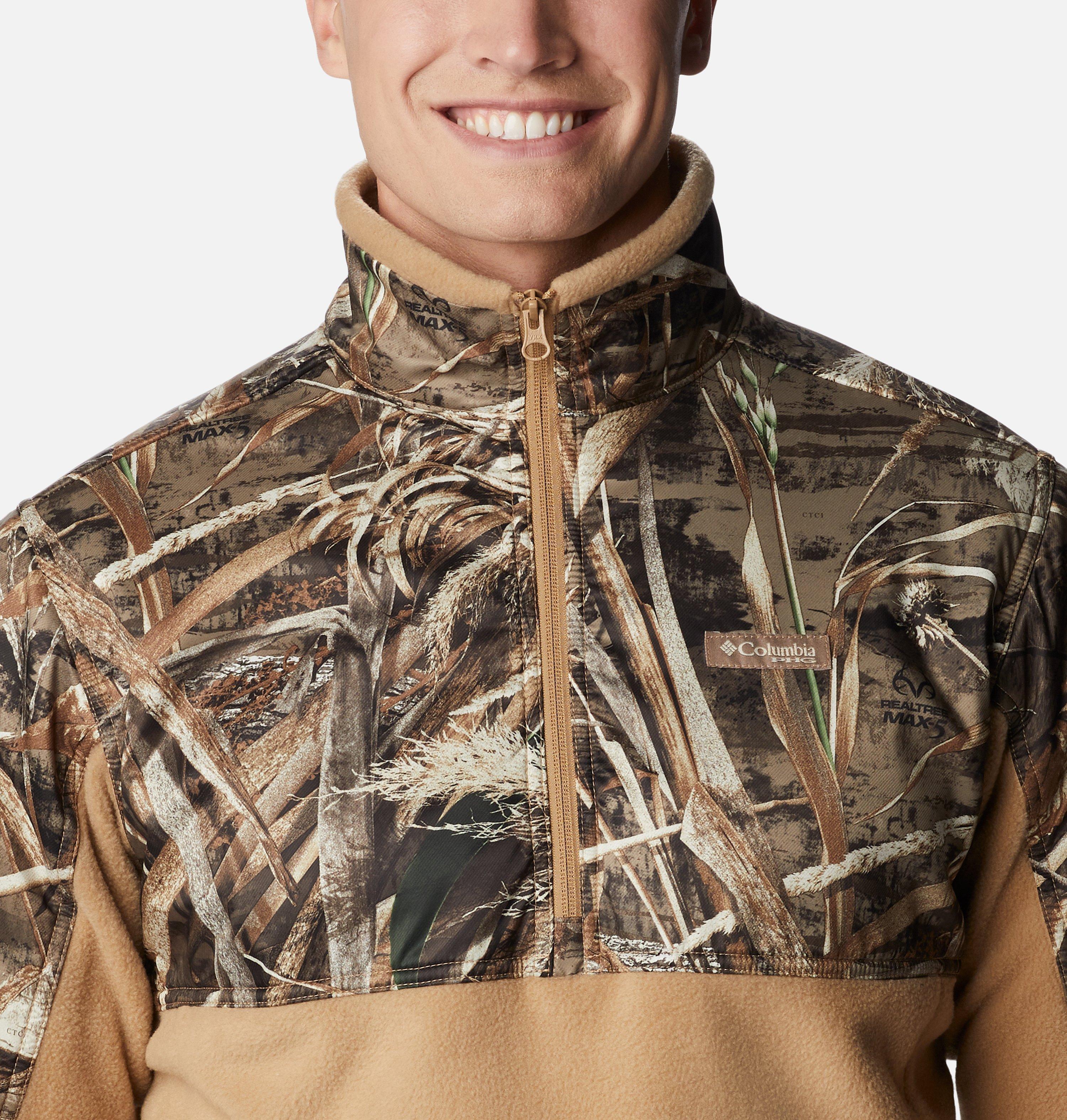 Men’s PHG™ Fleece Overlay 1/4 Zip Pullover 4