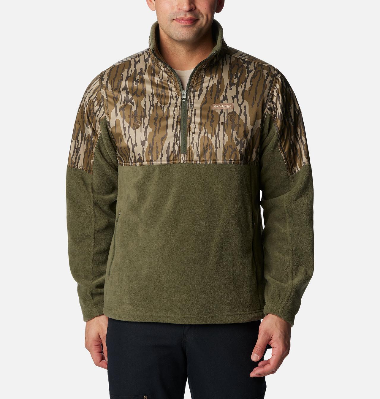 Men’s PHG™ Fleece Overlay 1/4 Zip Pullover 1