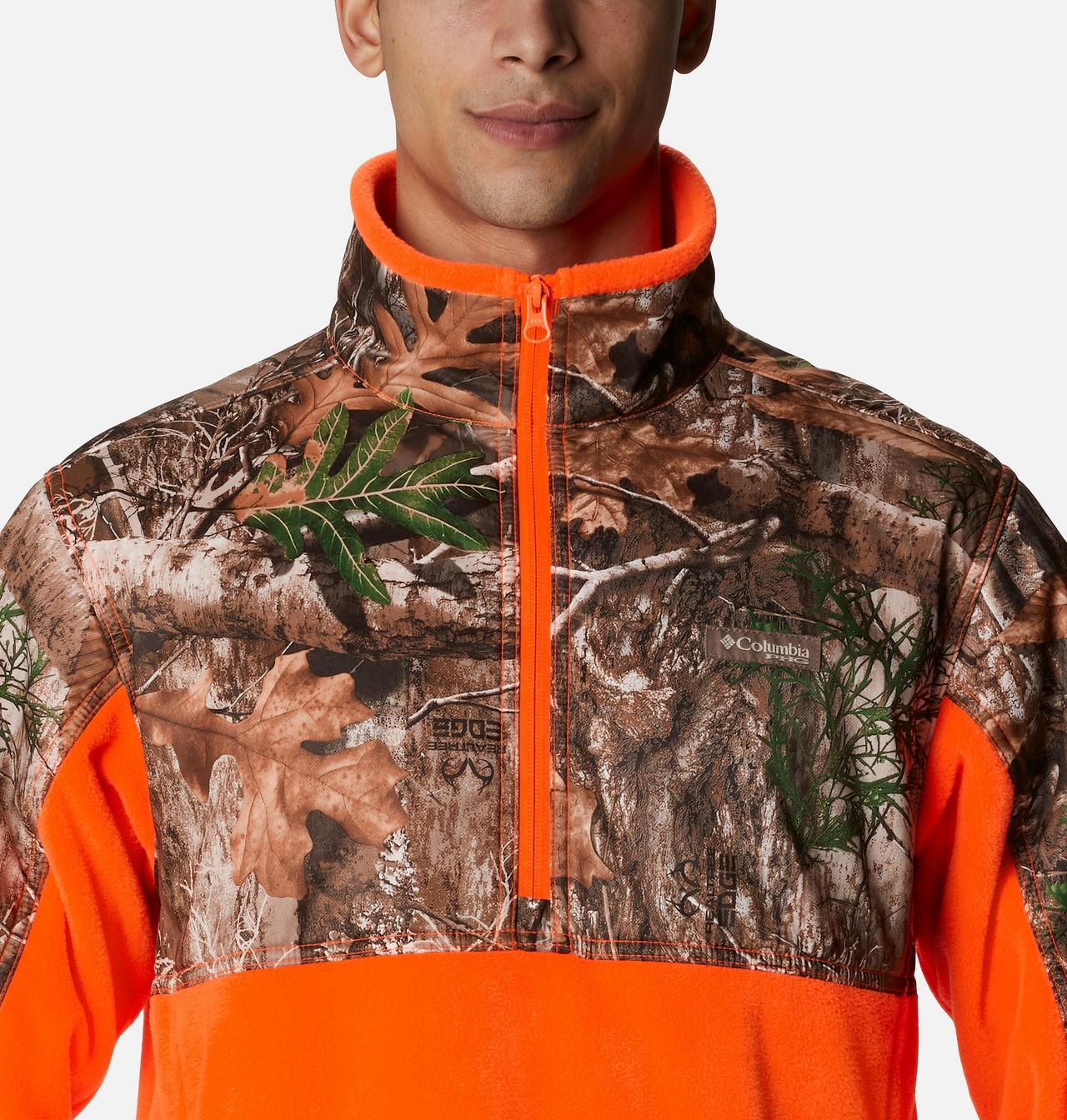 Men’s PHG™ Fleece Overlay 1/4 Zip Pullover 4
