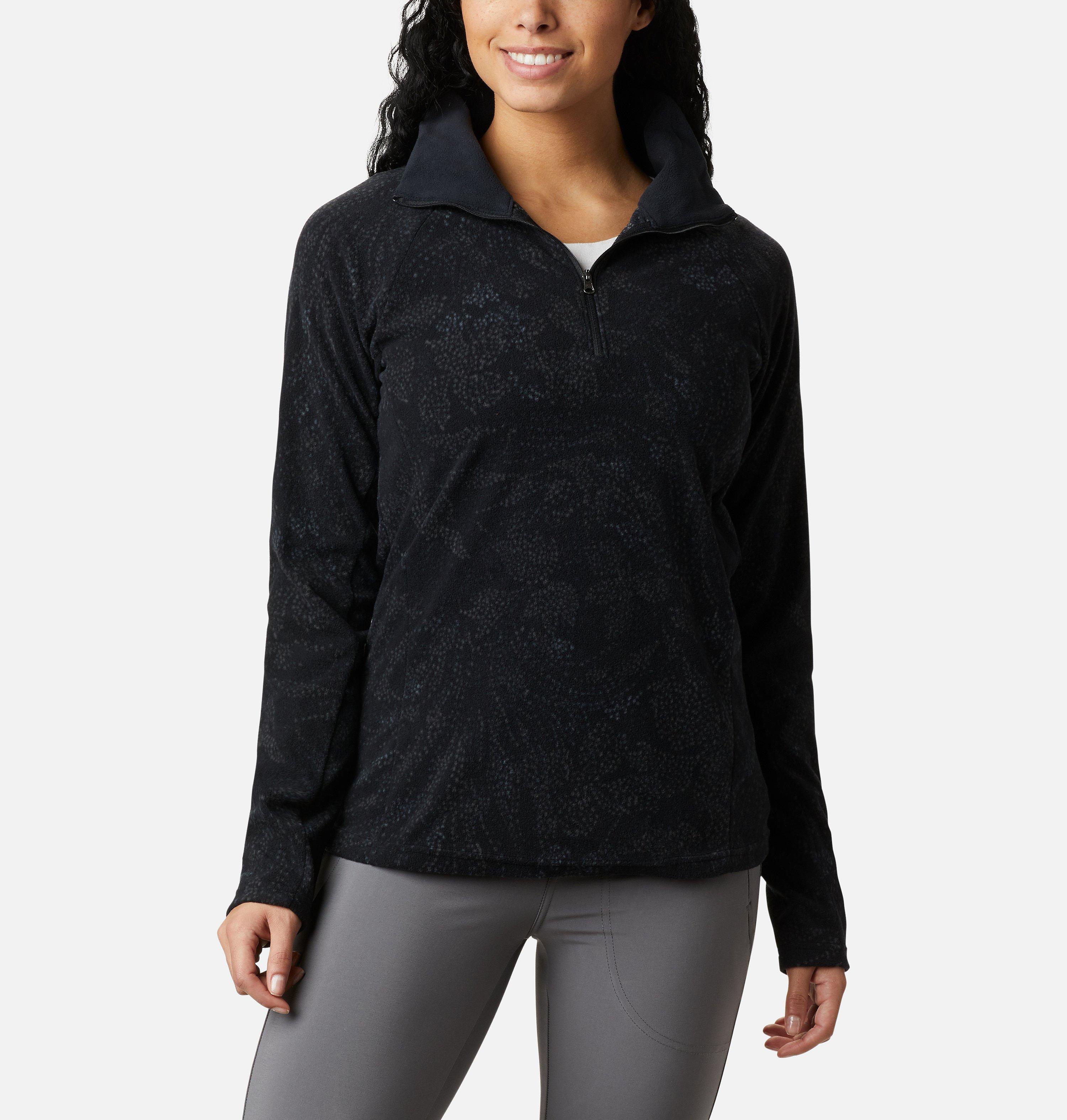 Women's Glacial IV Print Half Zip Pullover 1