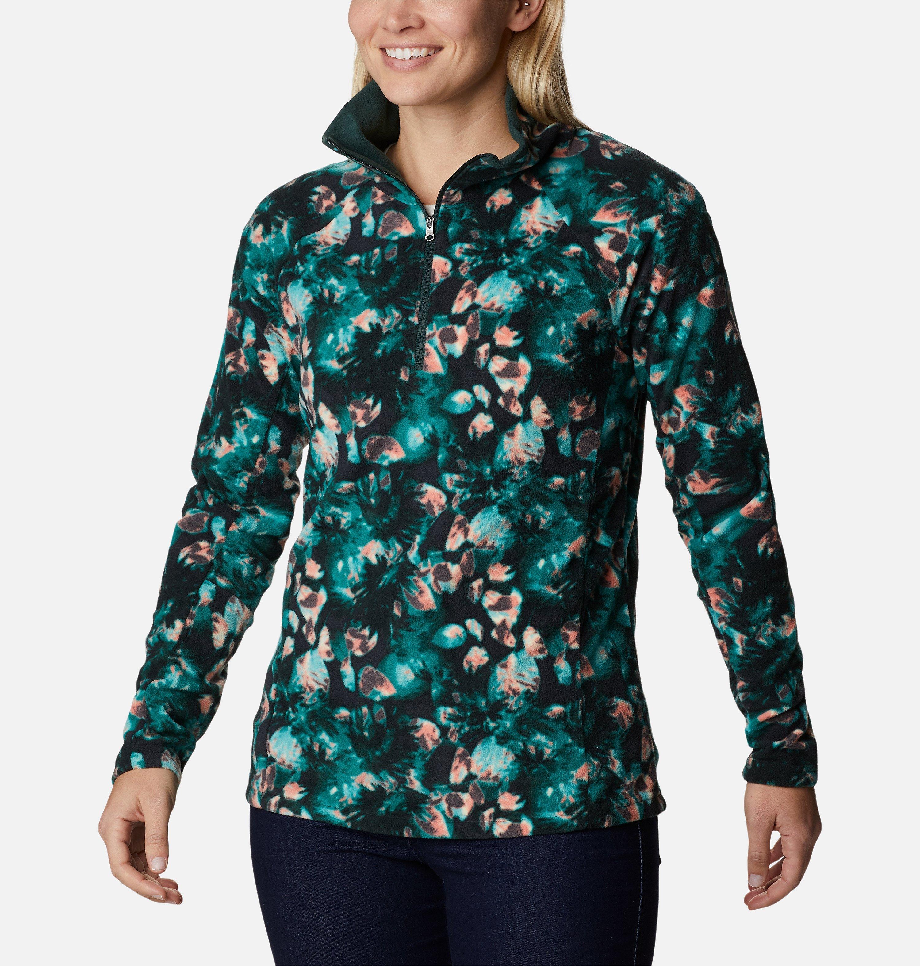 Women's Glacial IV Print Half Zip Pullover 5
