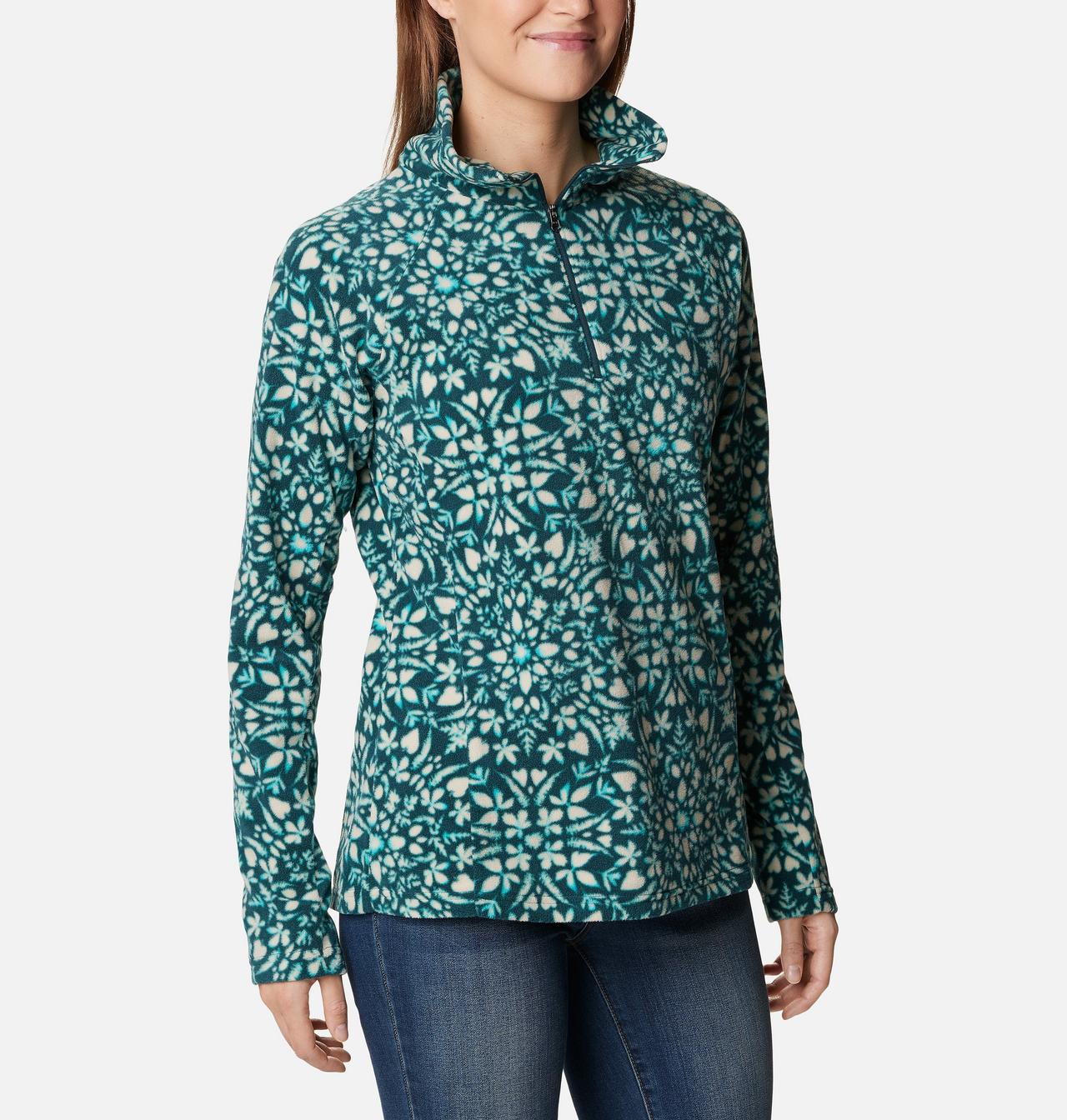 Women's Glacial™ IV Print Half Zip Pullover 5