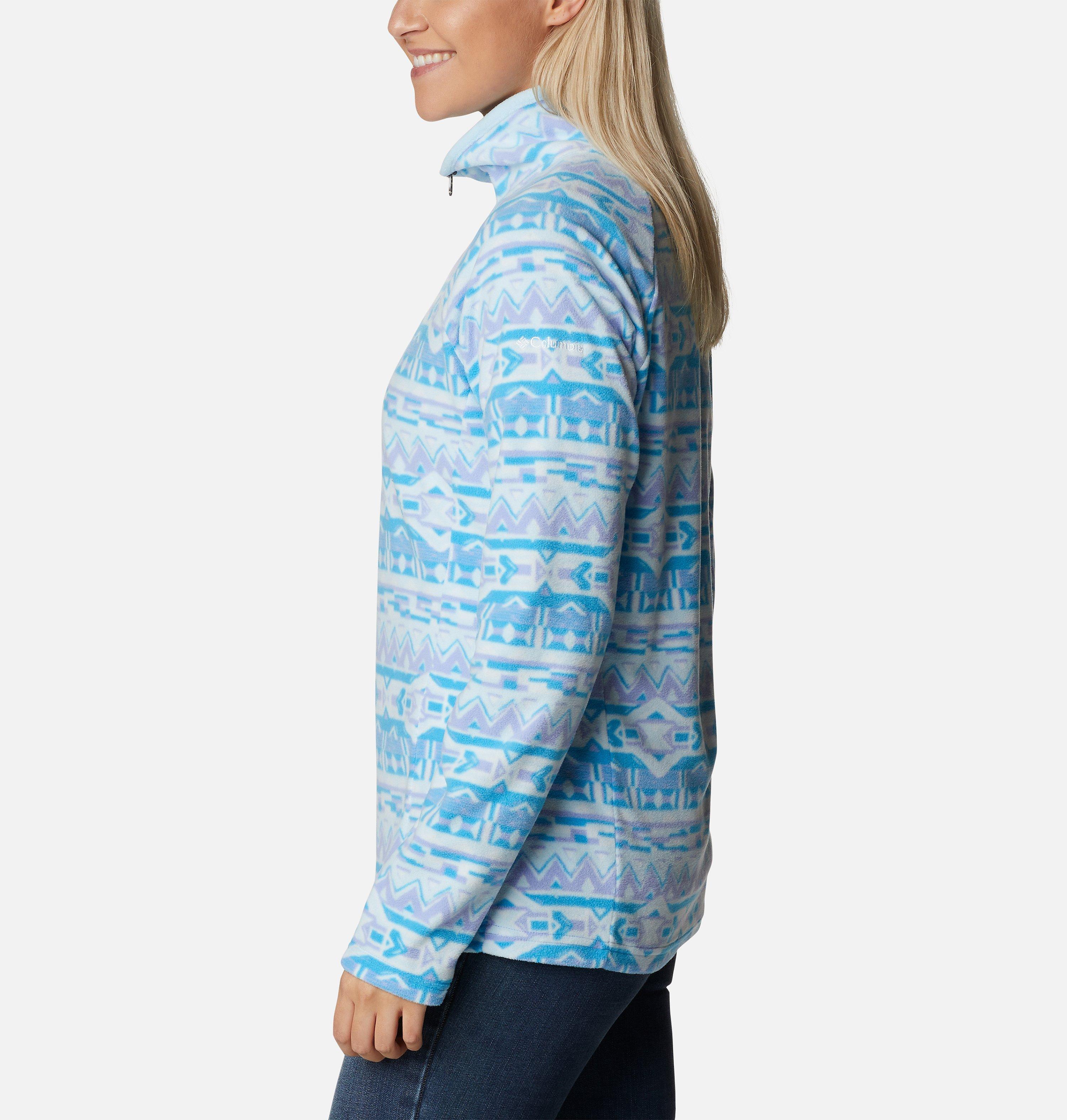Women's Glacial IV Print Half Zip Pullover 3