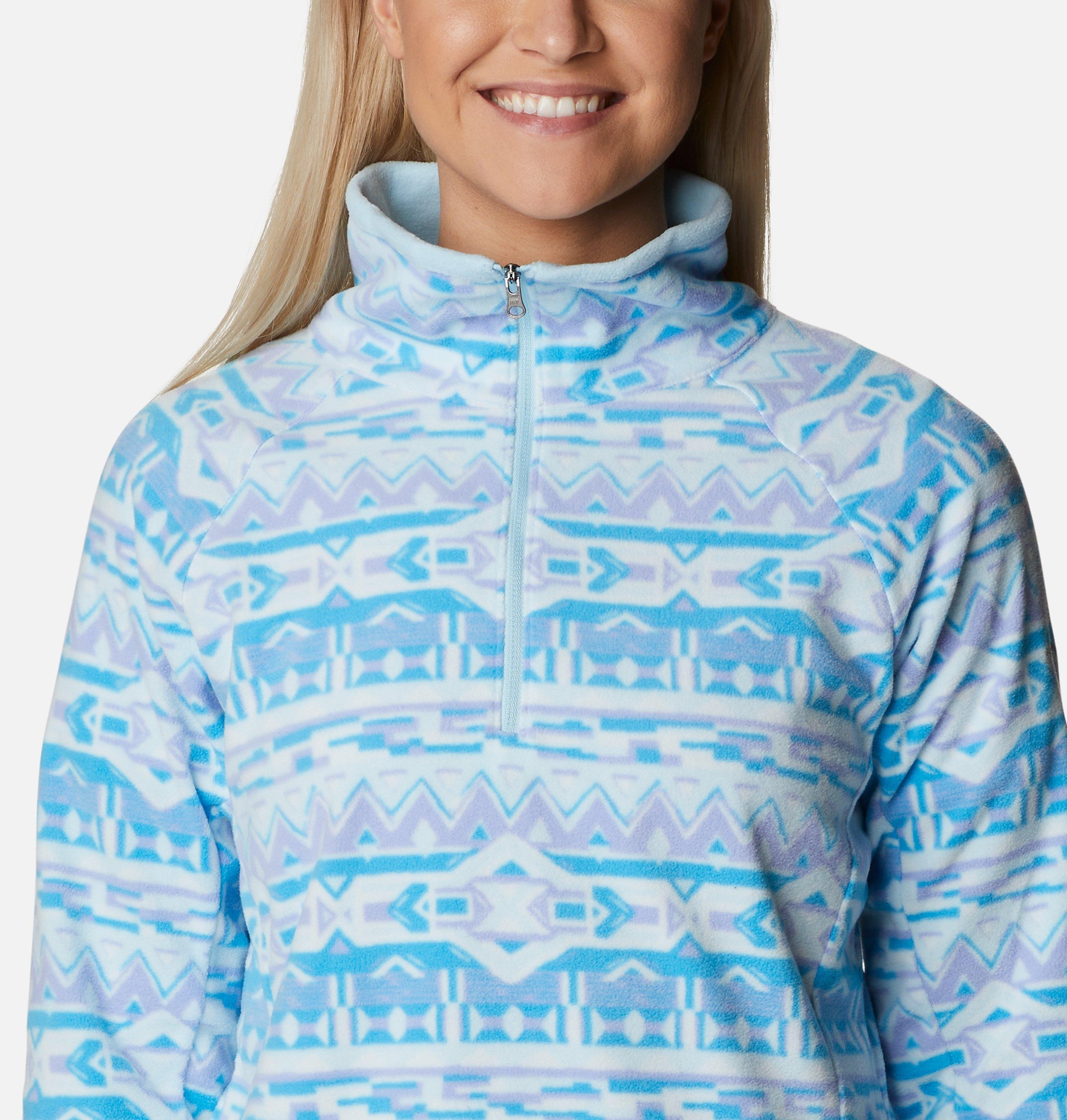 Women's Glacial IV Print Half Zip Pullover 4