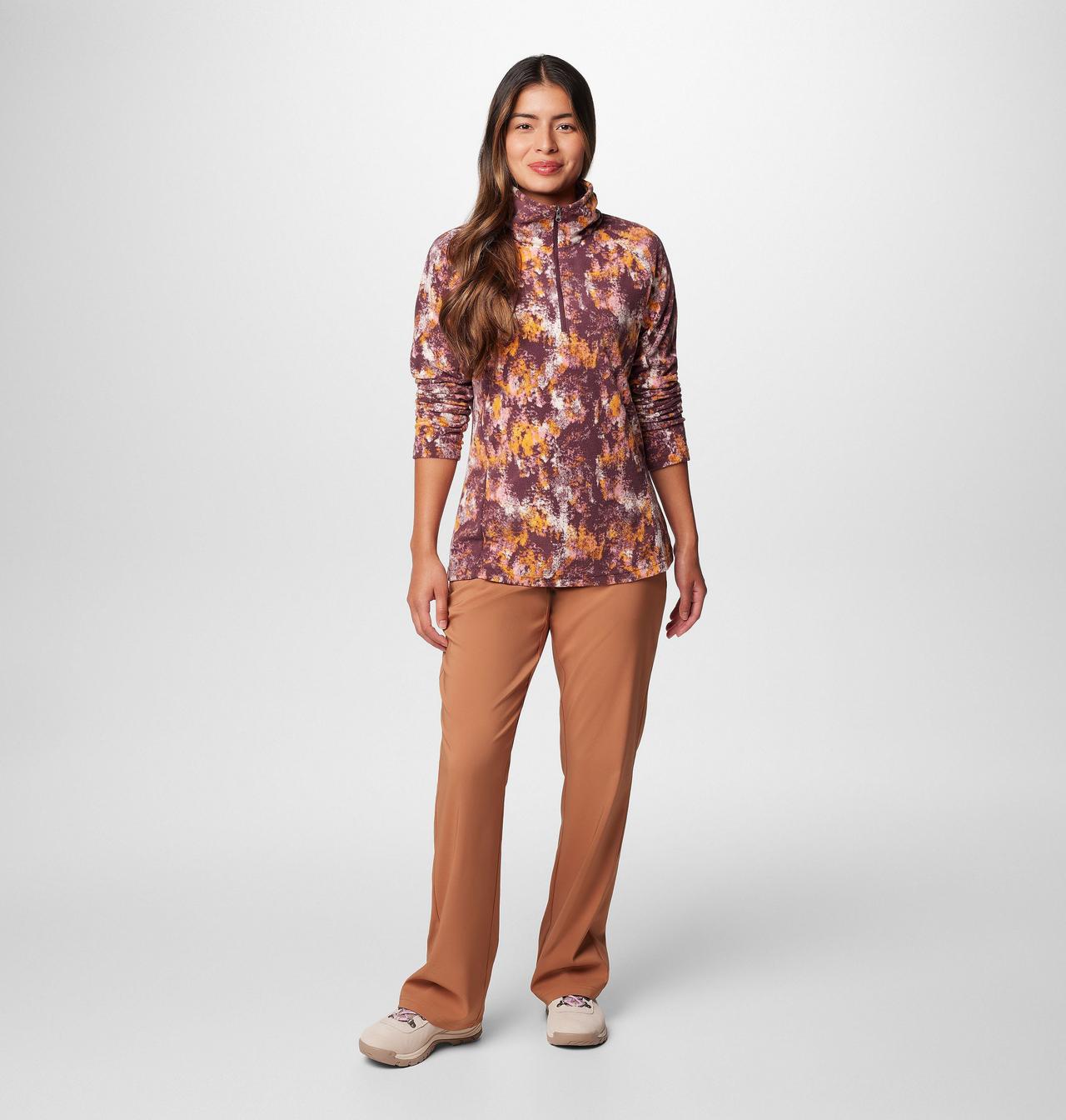 Glacial™ IV 1/2 Zip Femme - Imprimé À Motif 3