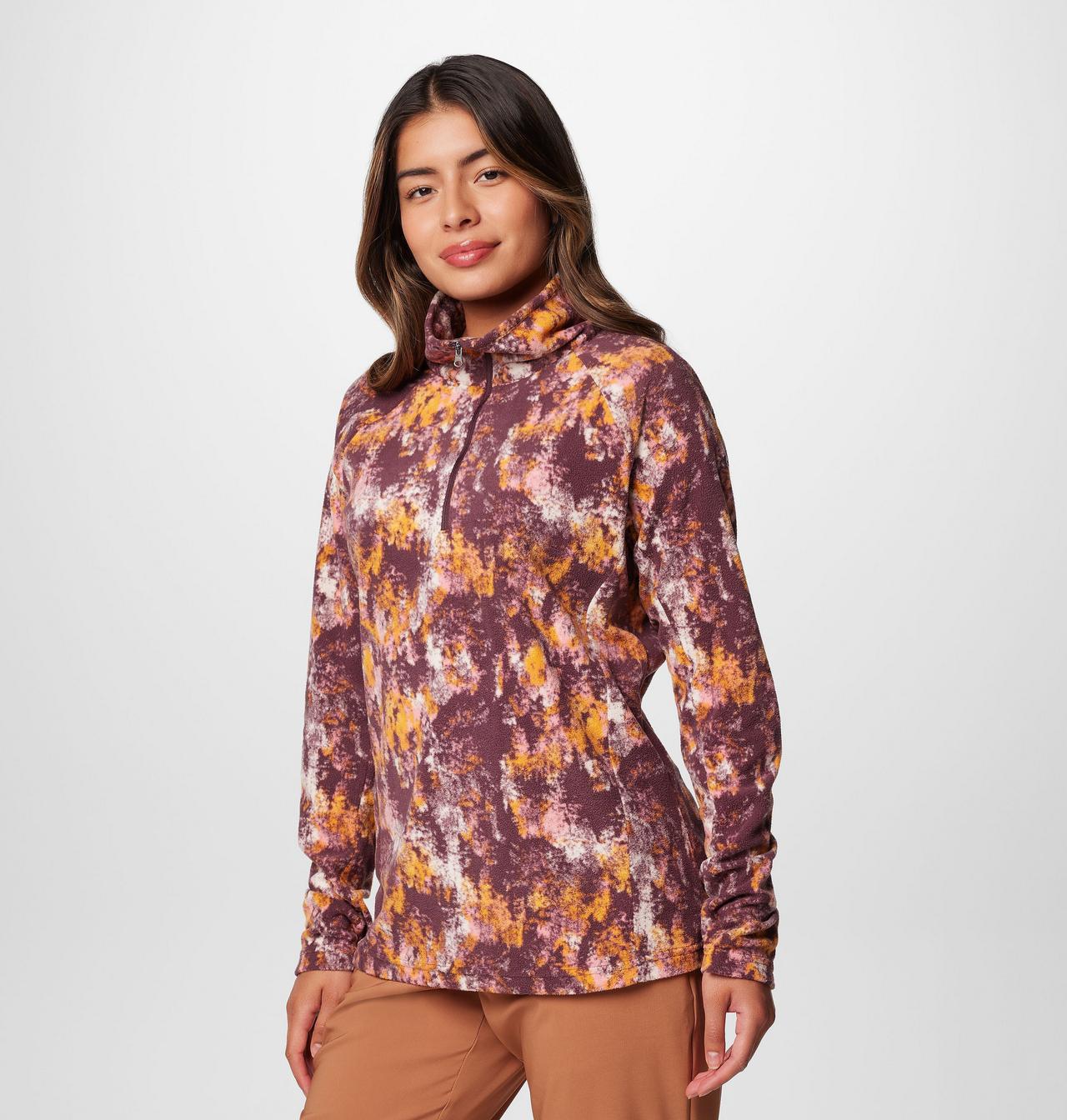 Glacial™ IV 1/2 Zip Femme - Imprimé À Motif 4