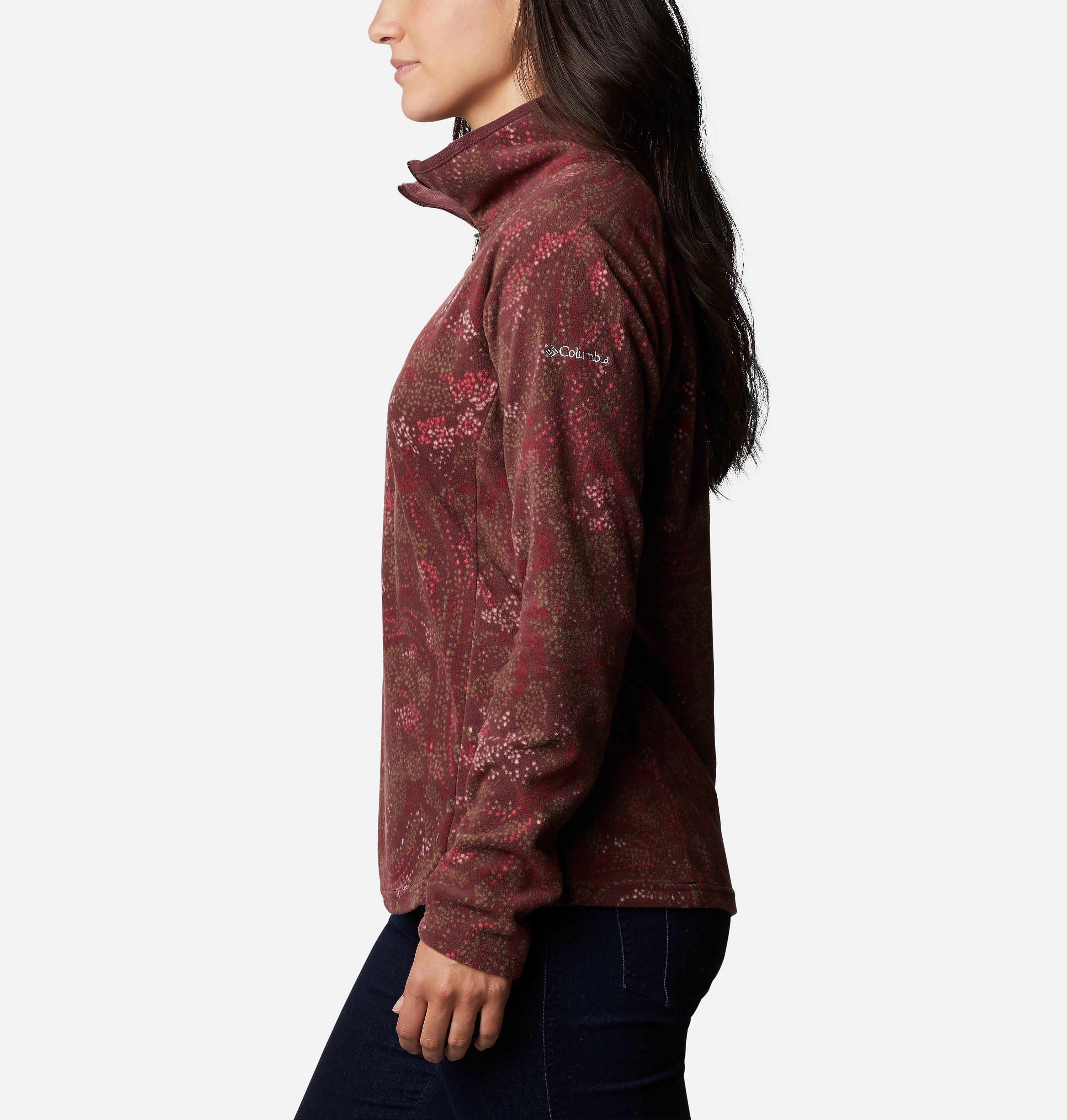 Women's Glacial IV Print Half Zip Pullover 3