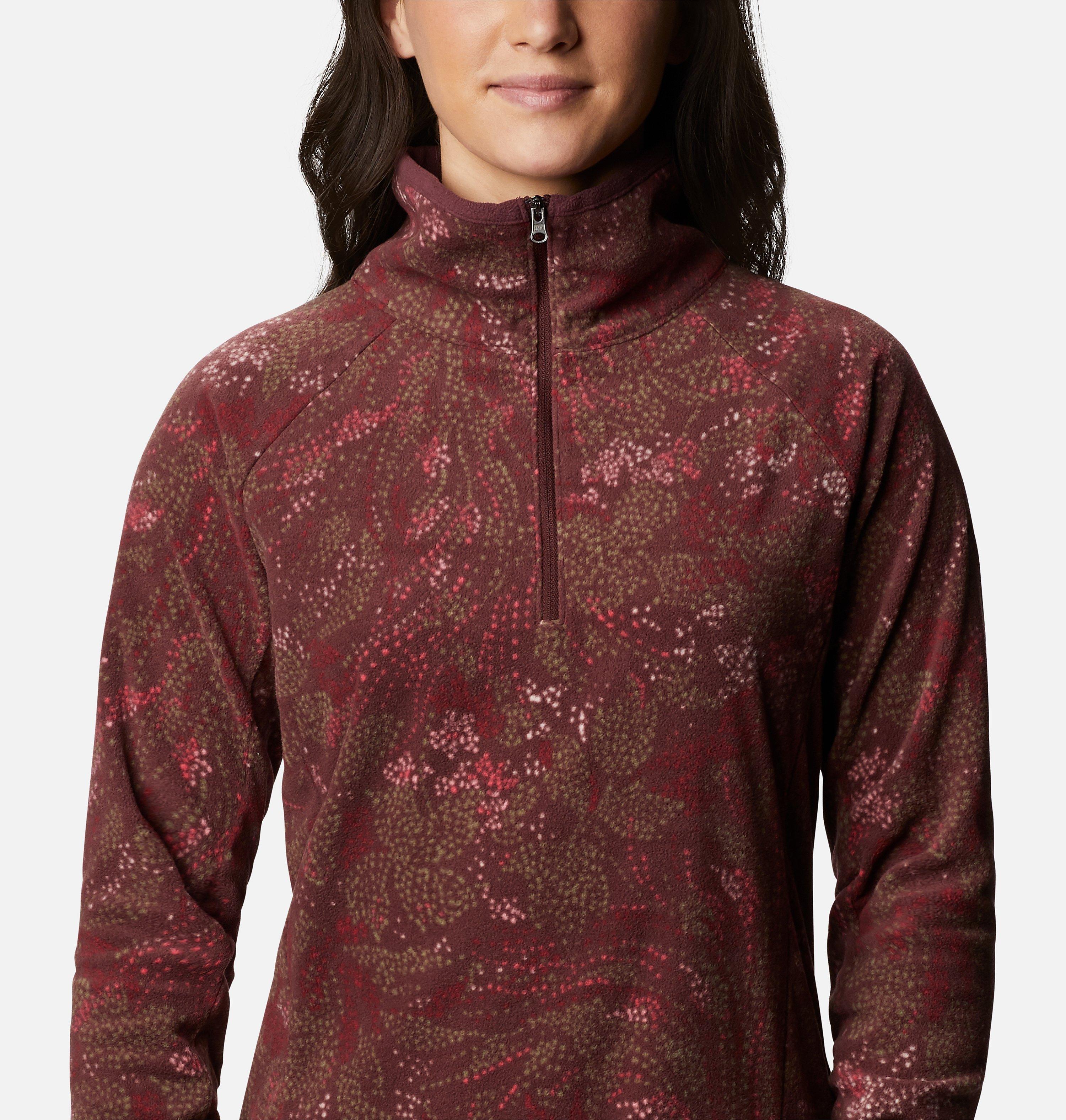 Women's Glacial IV Print Half Zip Pullover 4