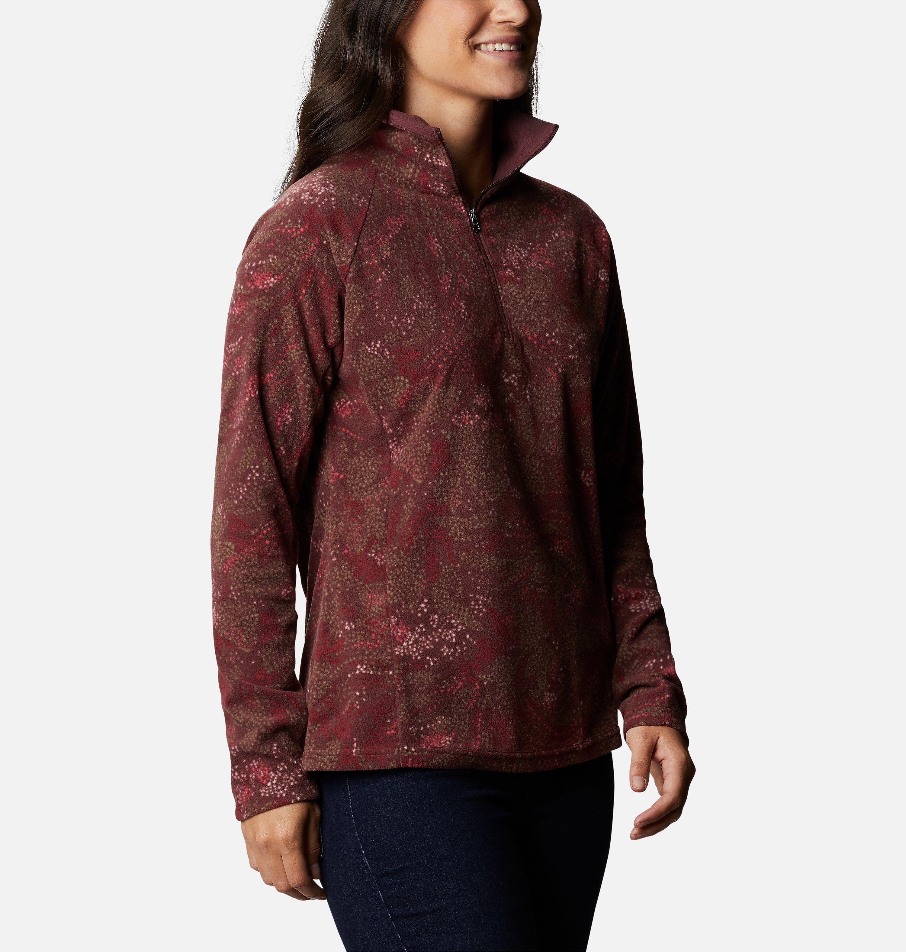 Women's Glacial IV Print Half Zip Pullover 5