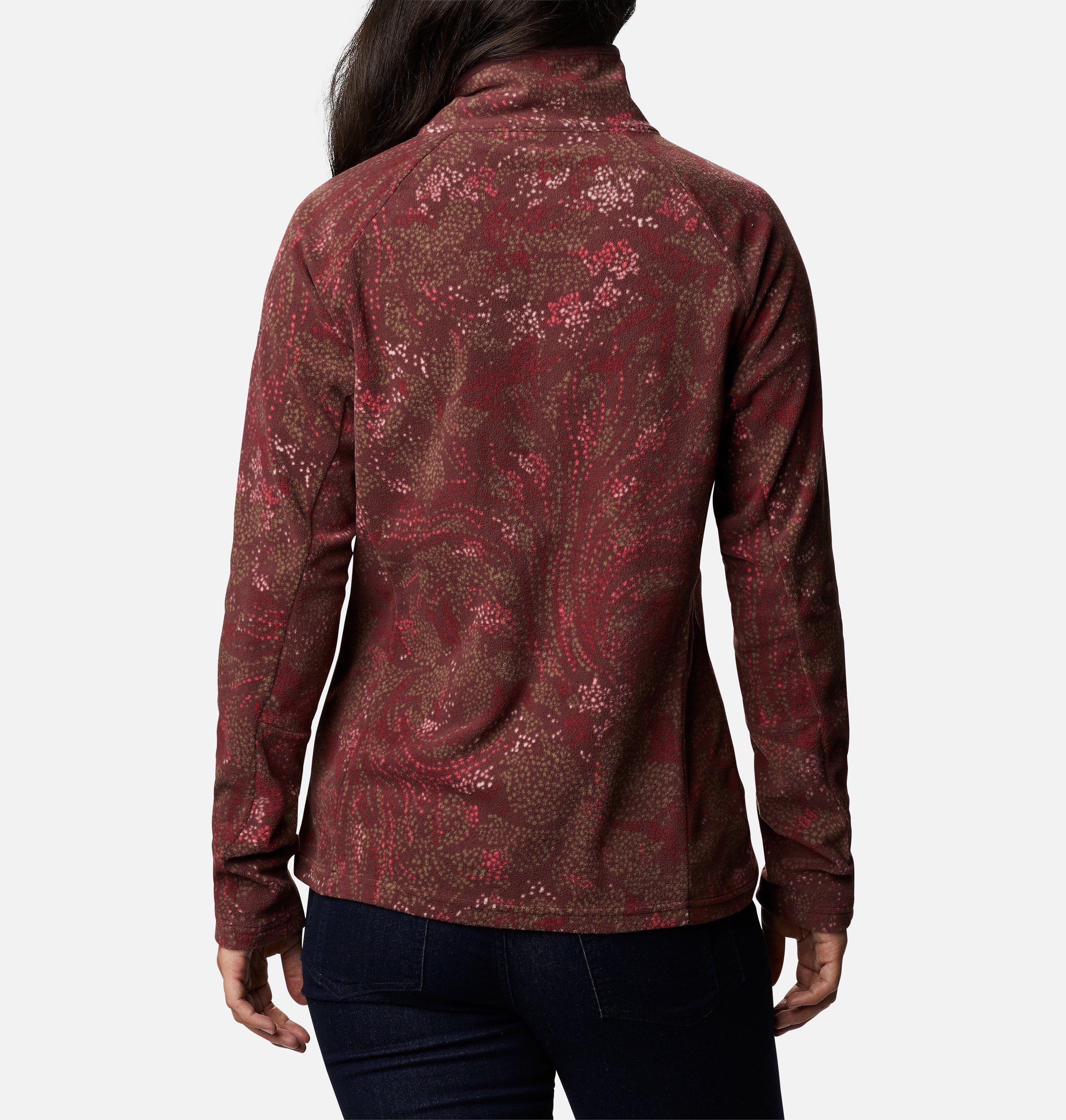 Women's Glacial IV Print Half Zip Pullover 2