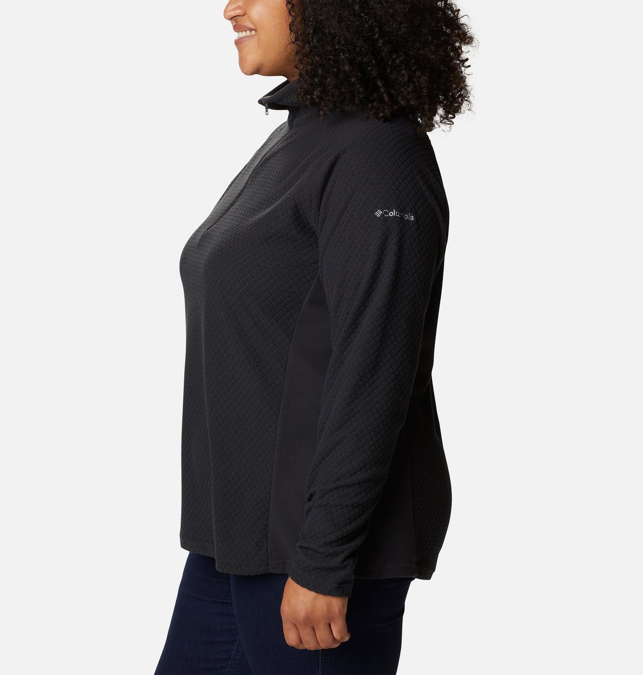 Women's Glacial™ IV Print Half Zip Pullover - Plus Size 3