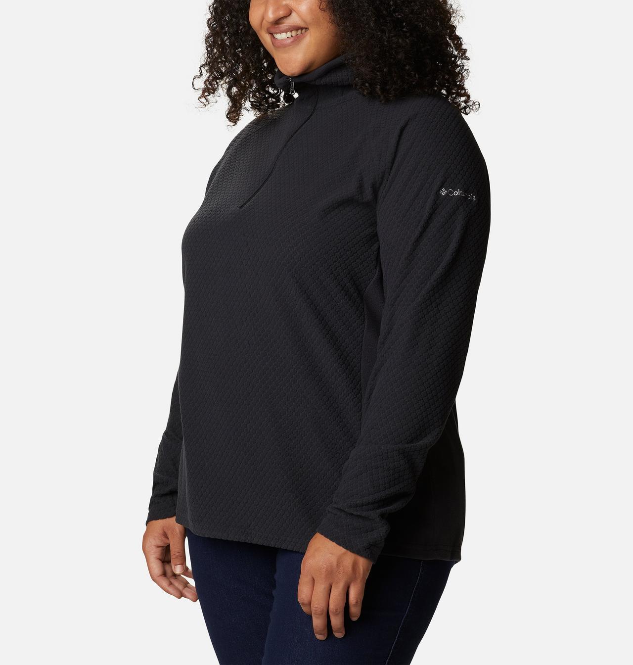 Women's Glacial™ IV Print Half Zip Pullover - Plus Size 5