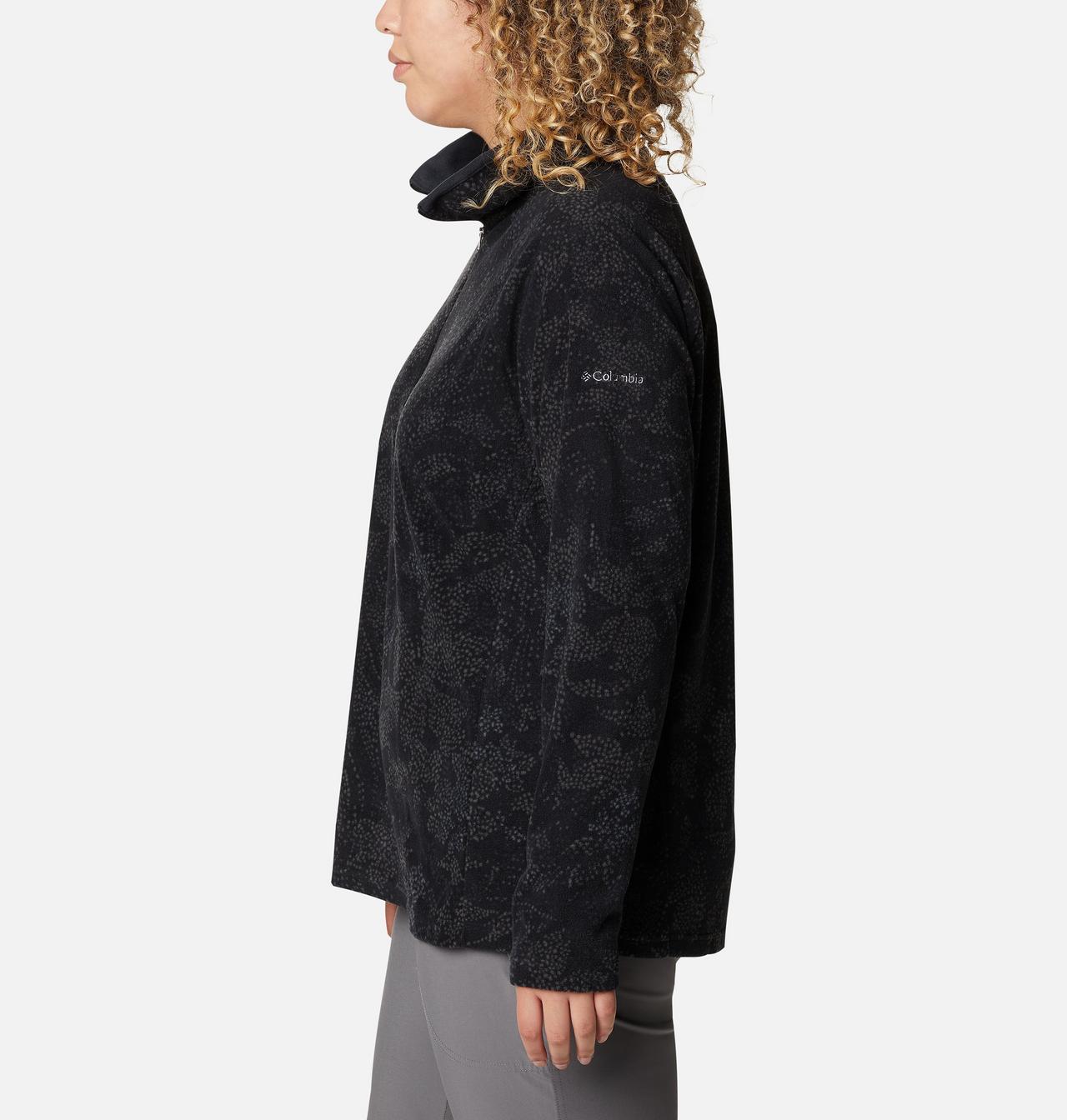 Women's Glacial™ IV Print Half Zip Pullover - Plus Size 3