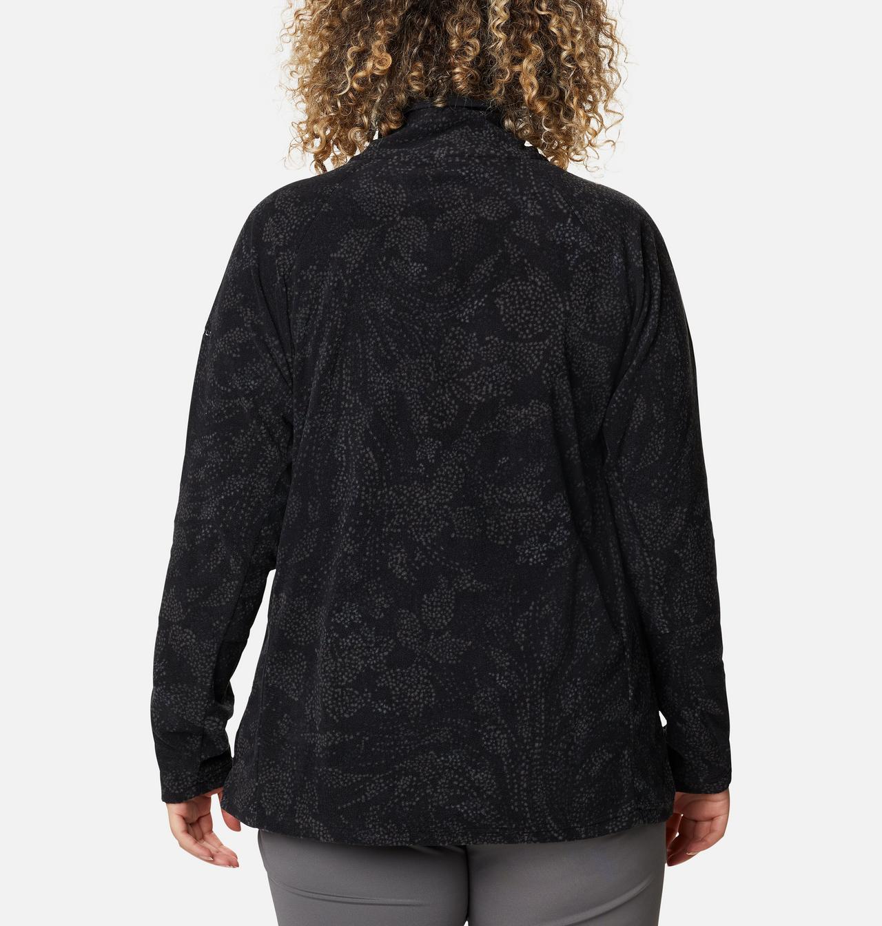 Women's Glacial™ IV Print Half Zip Pullover - Plus Size 2