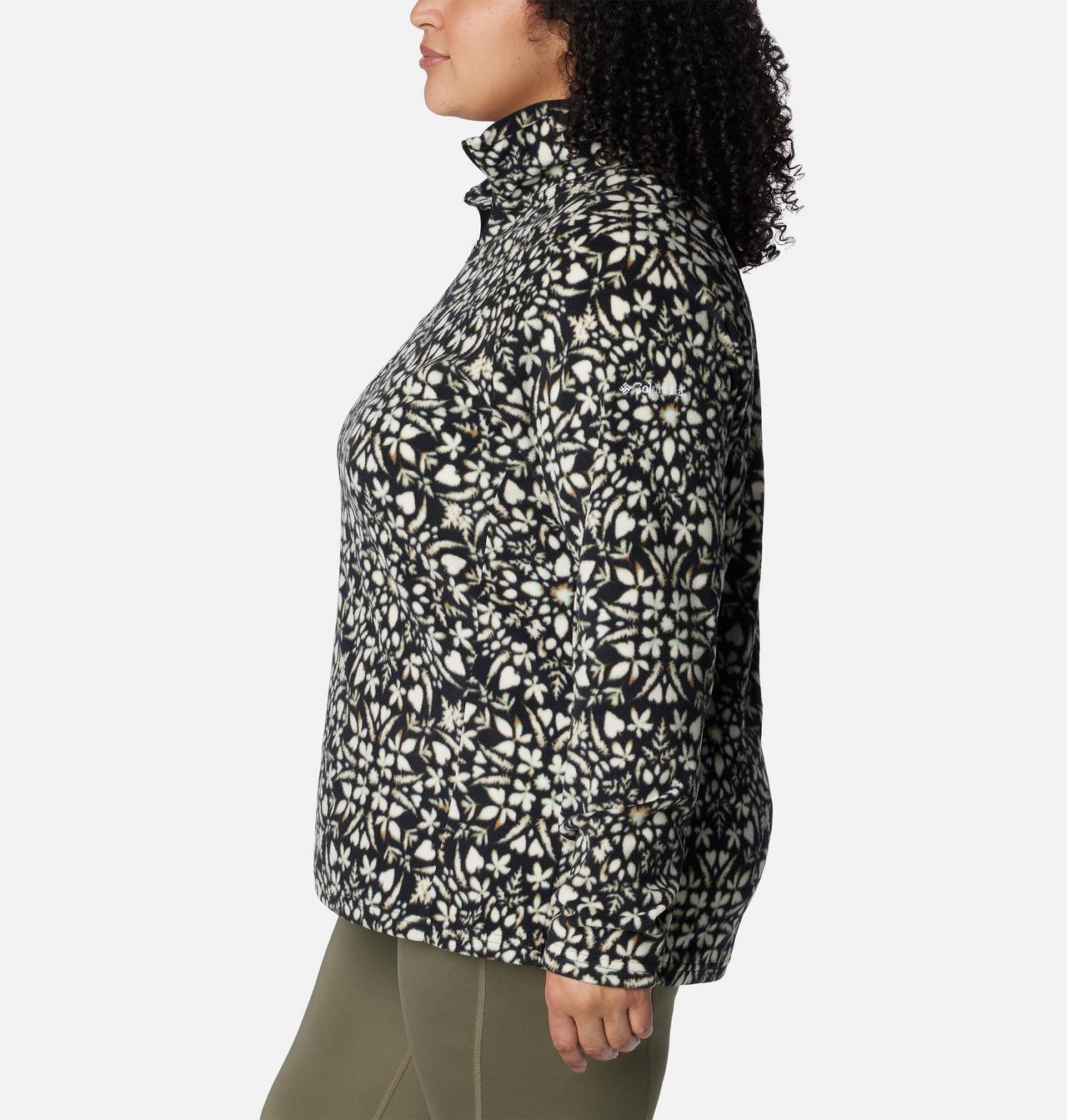 Women's Glacial™ IV Print Half Zip Pullover - Plus Size 3