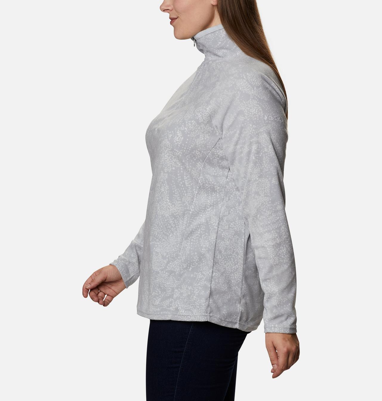 Women's Glacial™ IV Print Half Zip Pullover - Plus Size 3