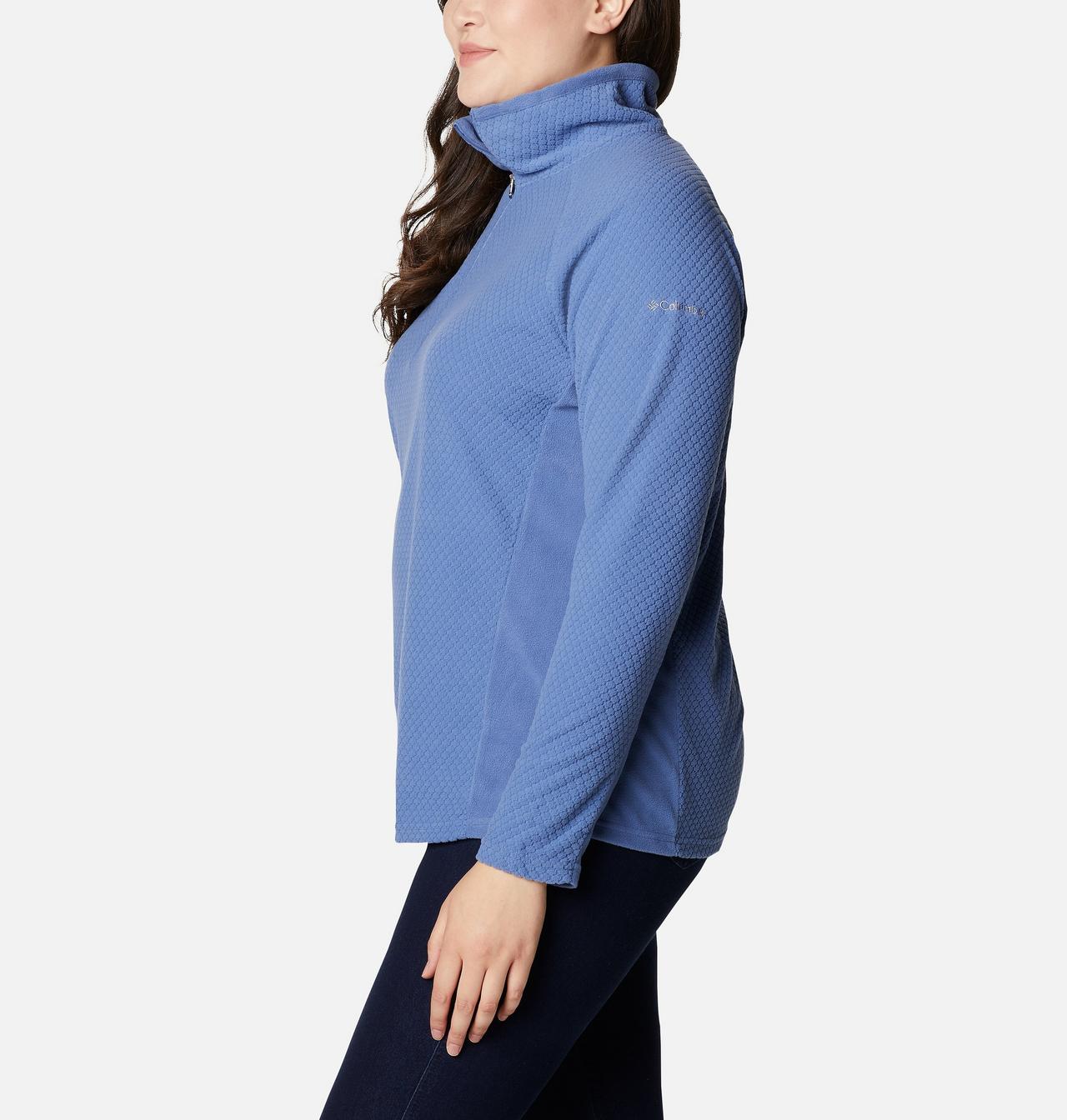Women's Glacial™ IV Print Half Zip Pullover - Plus Size 3