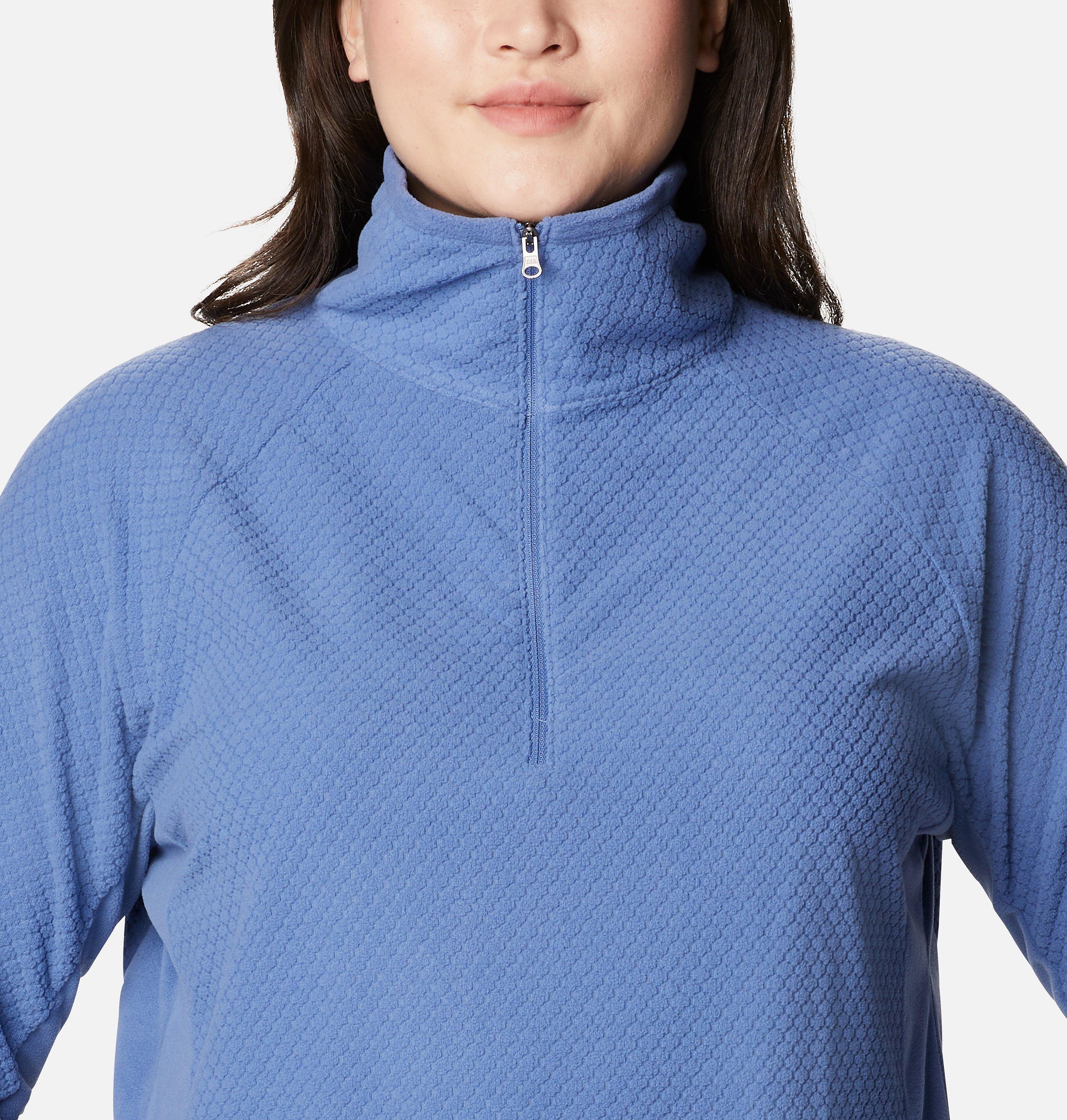 Women's Glacial IV Print Half Zip Pullover - Plus Size 4