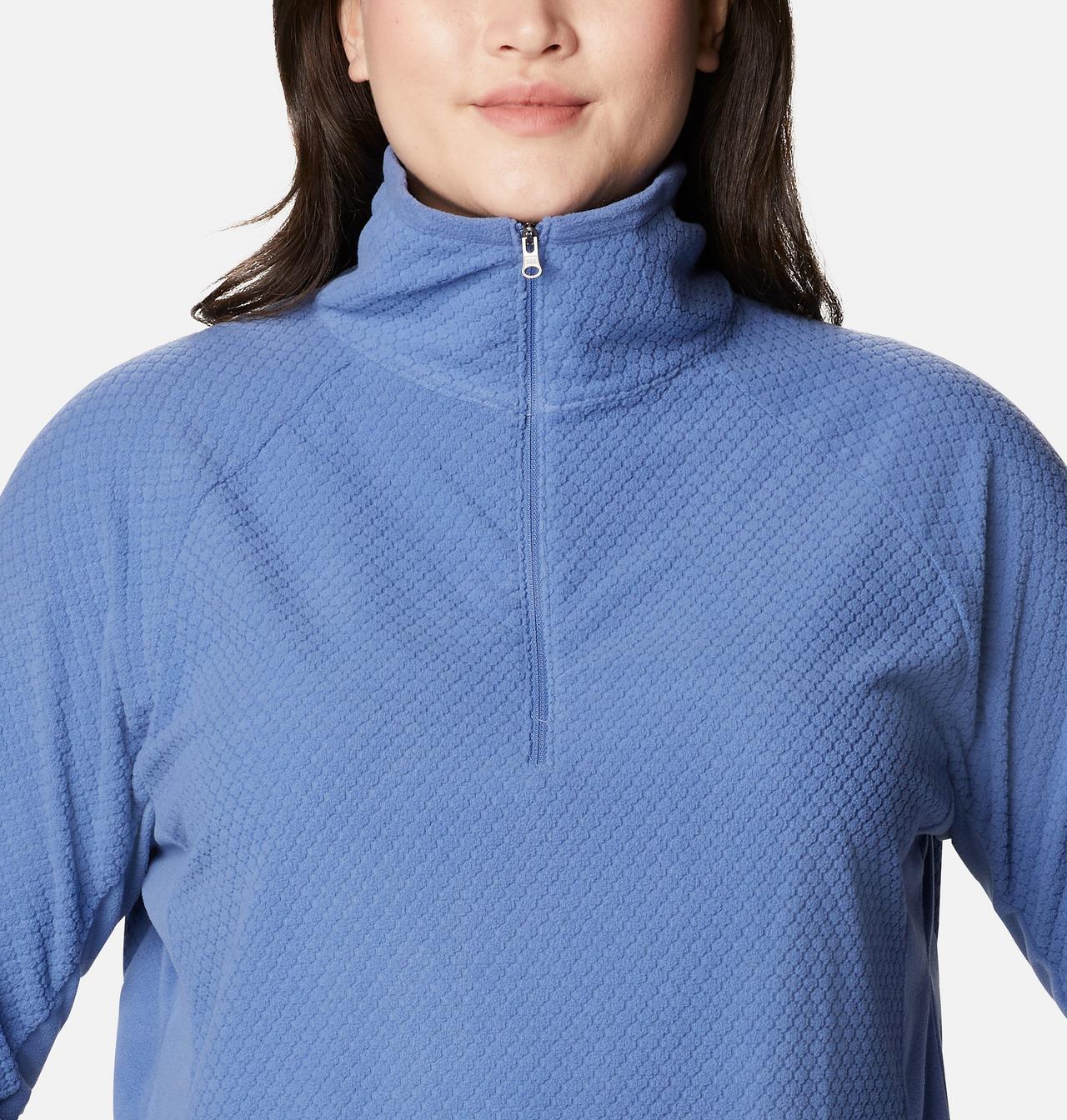 Women's Glacial™ IV Print Half Zip Pullover - Plus Size 4