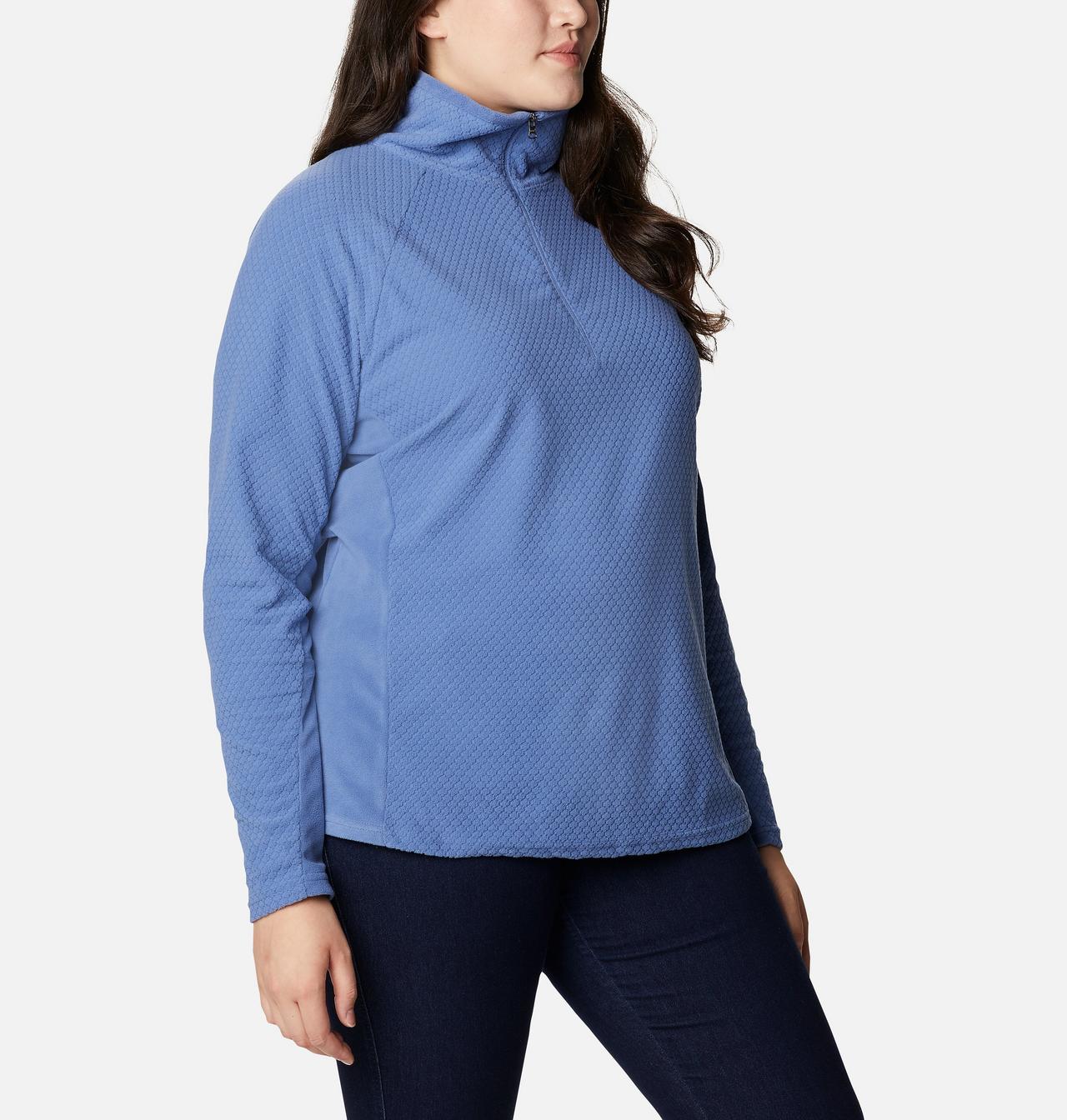 Women's Glacial™ IV Print Half Zip Pullover - Plus Size 5