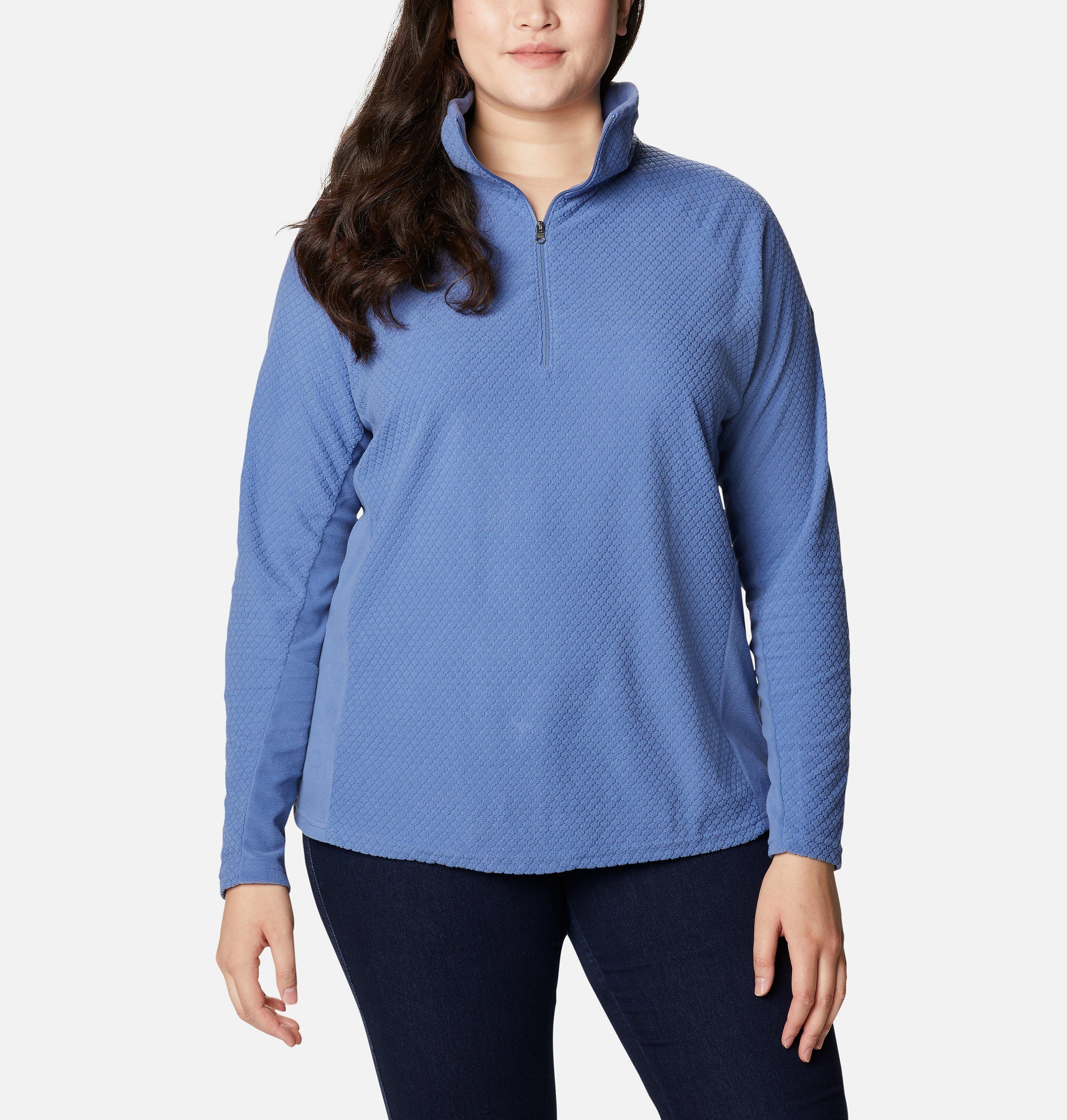 Women's Glacial IV Print Half Zip Pullover - Plus Size 1